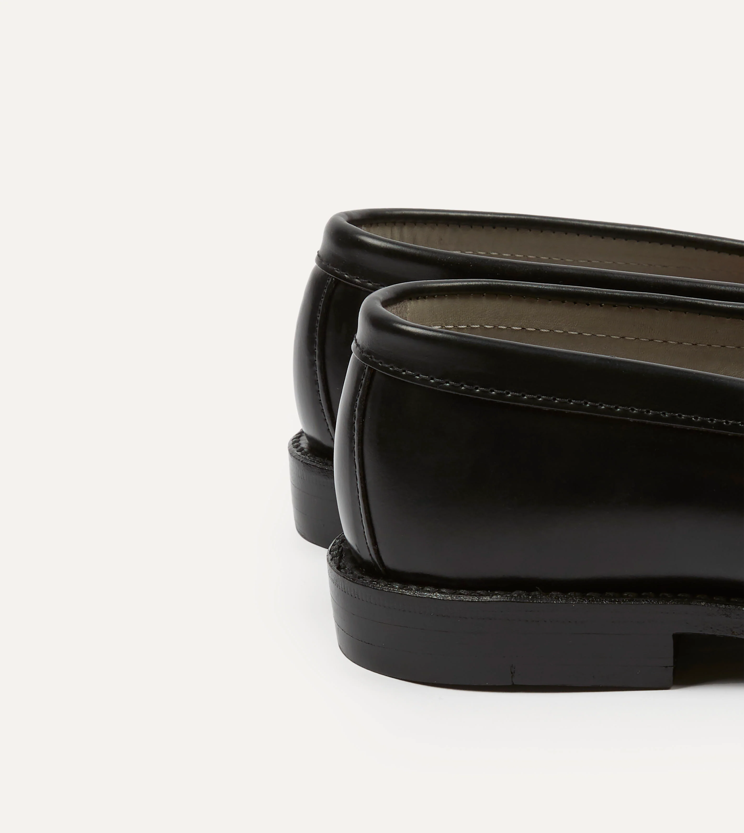 Alden Black Cordovan Handsewn Leisure Loafer - Image 4