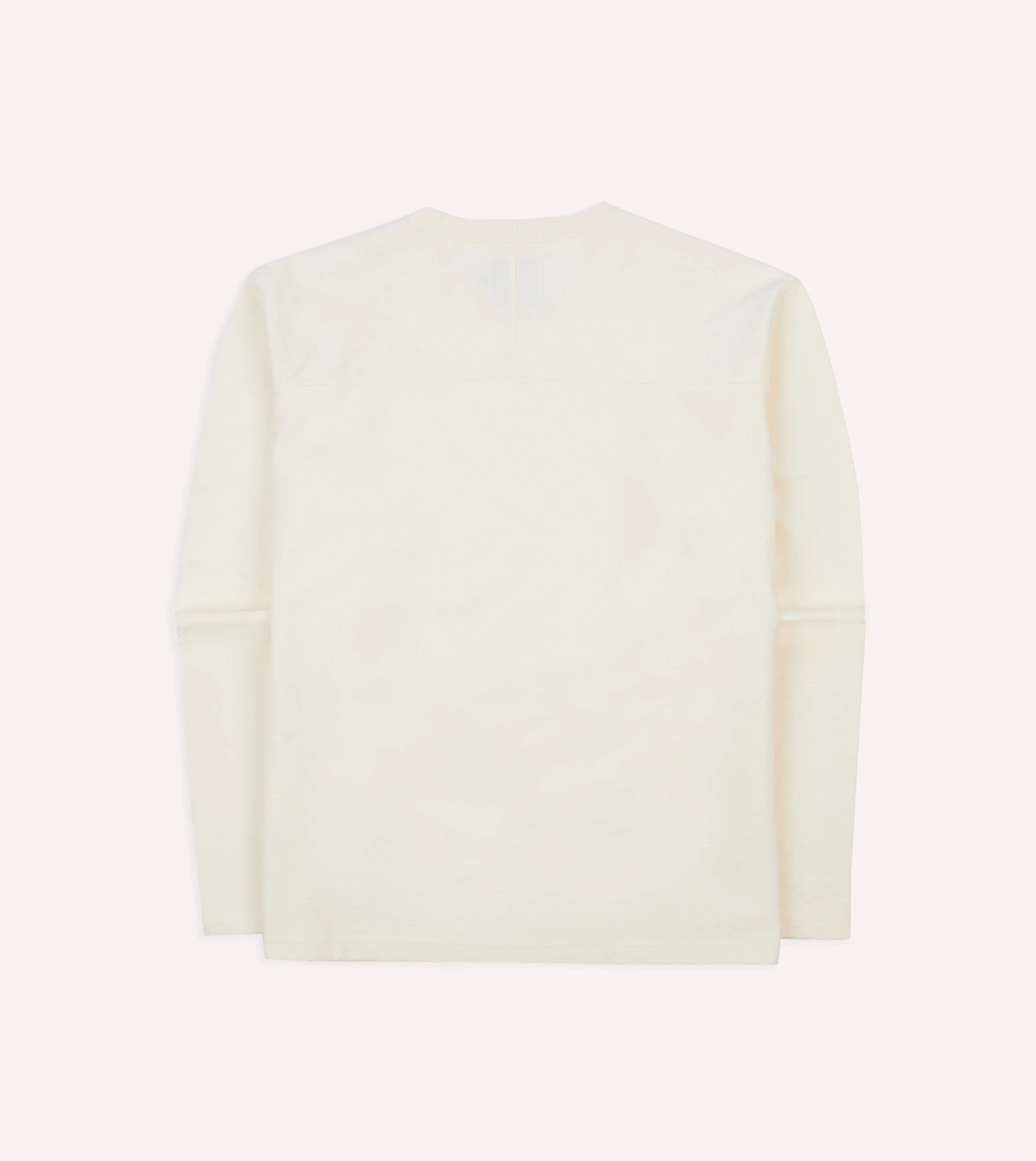 Antique White Panelled Cotton Training T-Shirt - Image 5