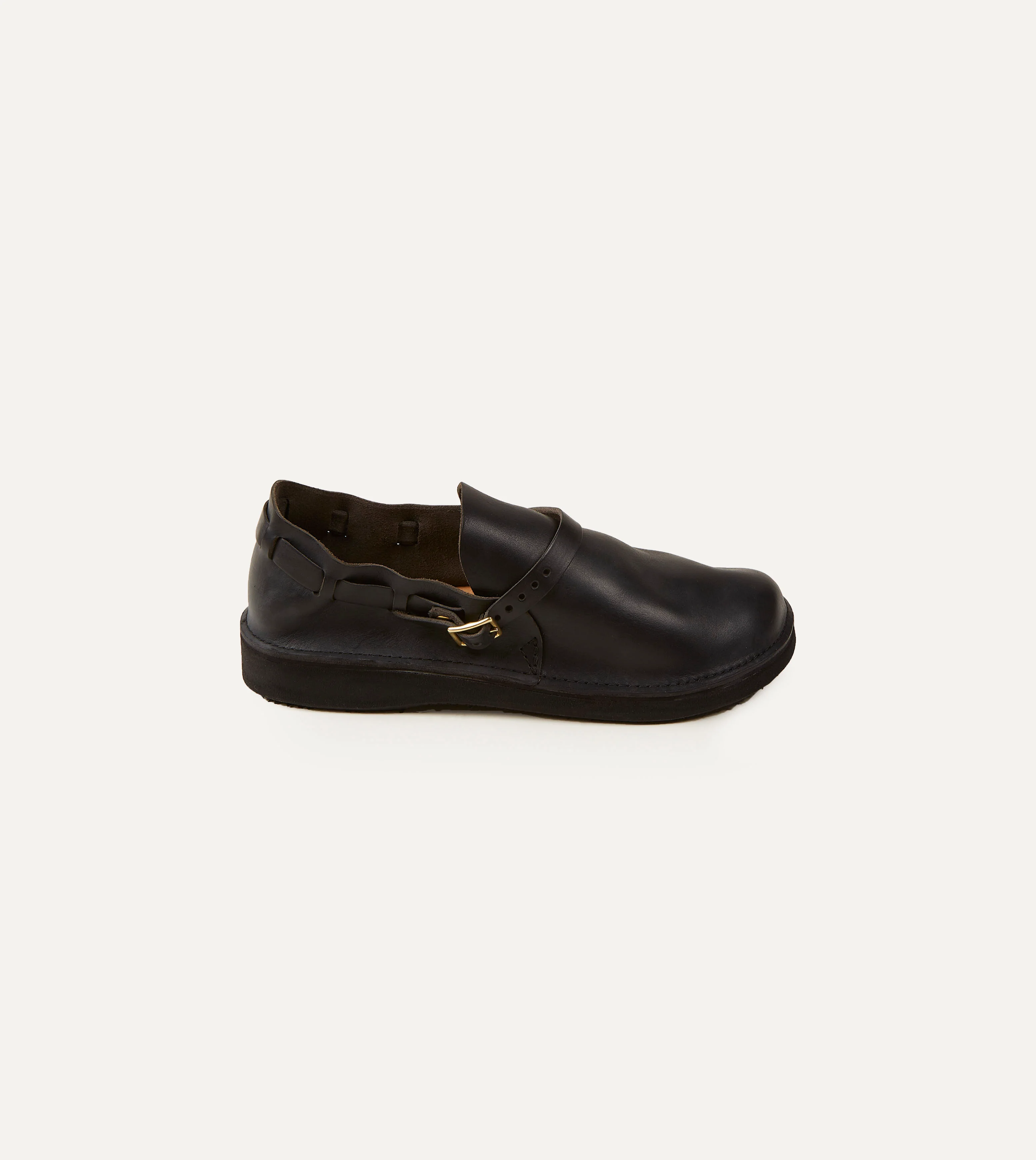 Aurora Shoe Co. Middle English Black Full Grain Leather Shoe - Image 6
