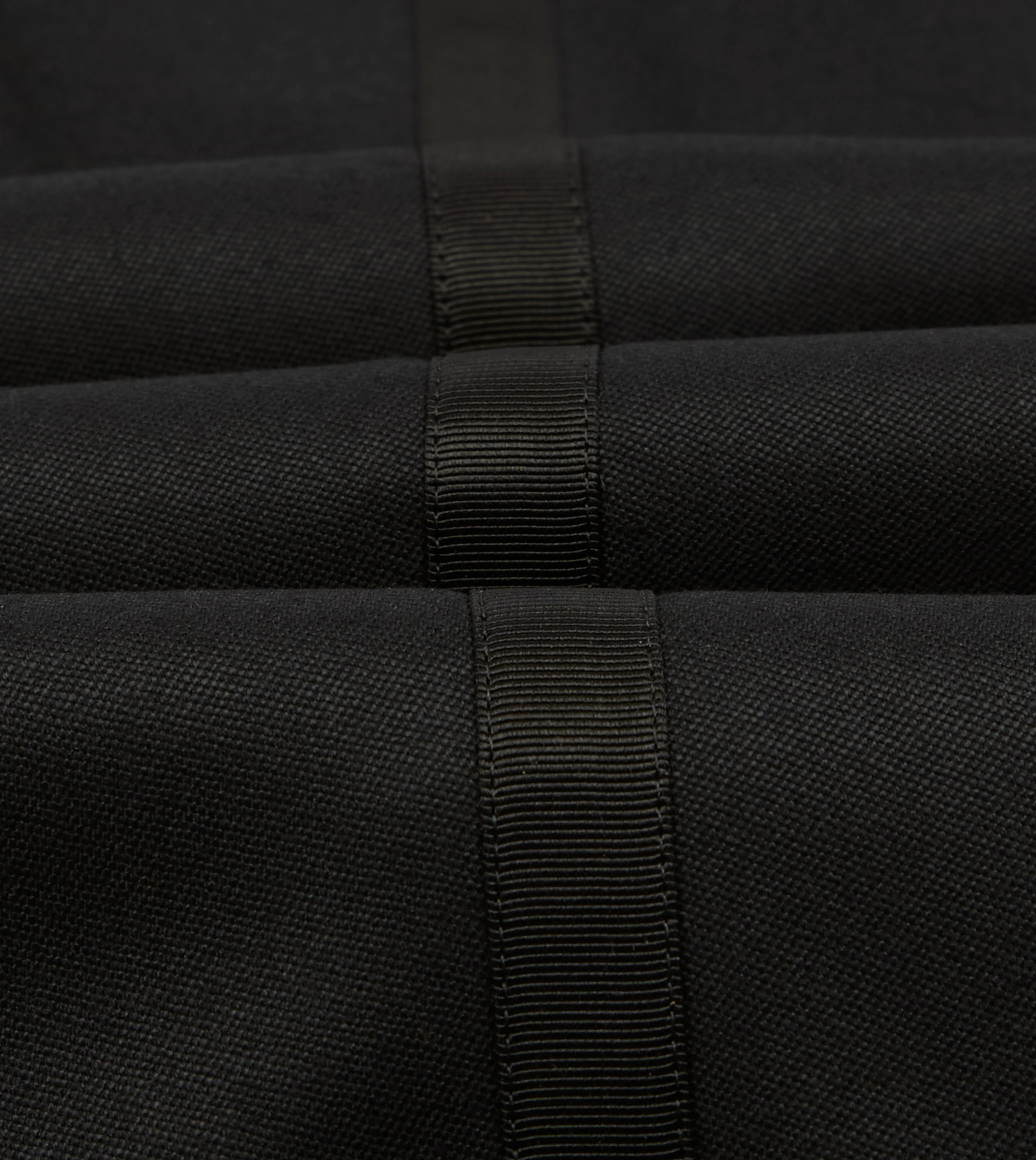Black Barathea Wool Dinner Trousers - Image 2