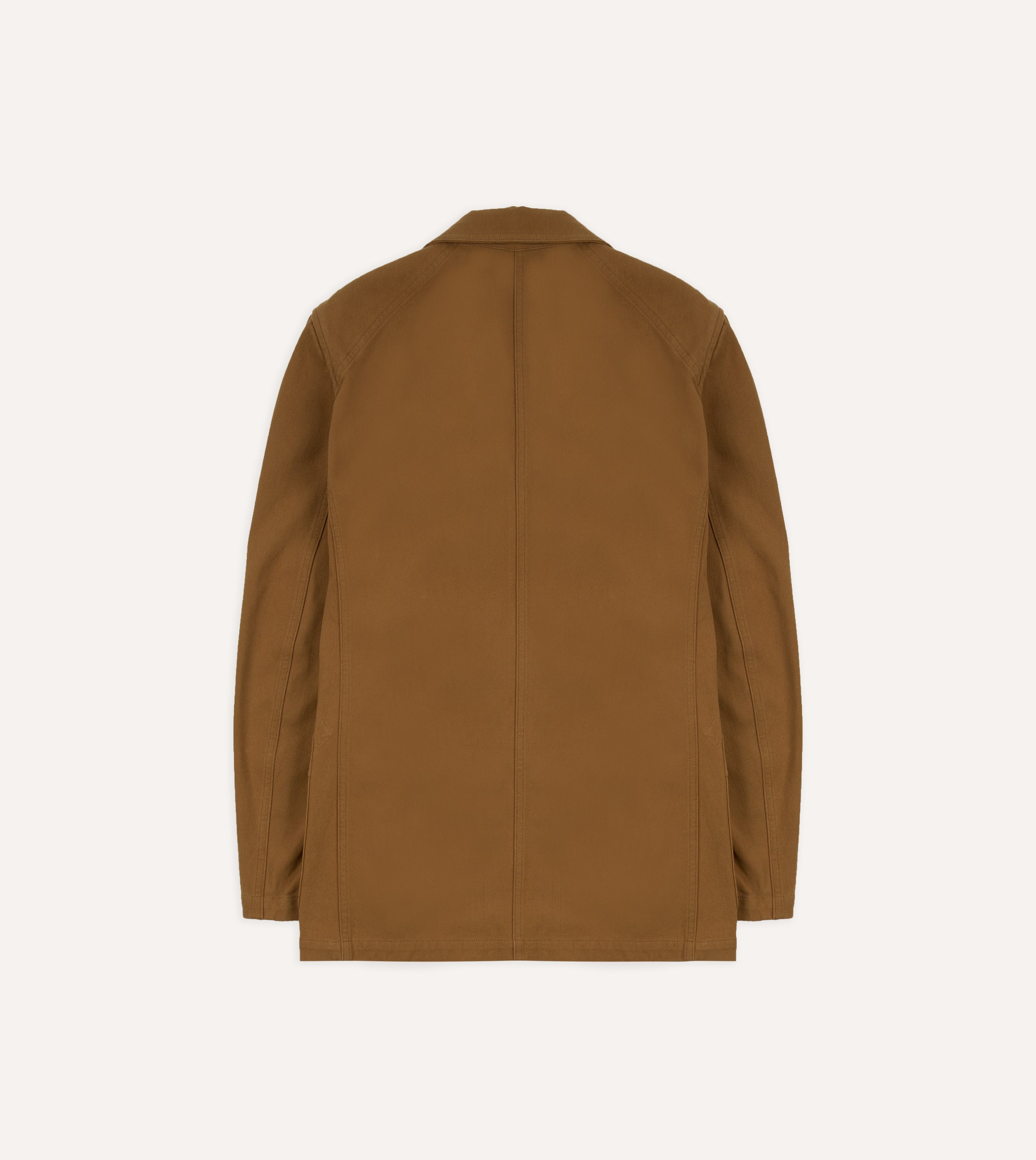 Camel Cotton Twill Field Games Blazer - Image 10