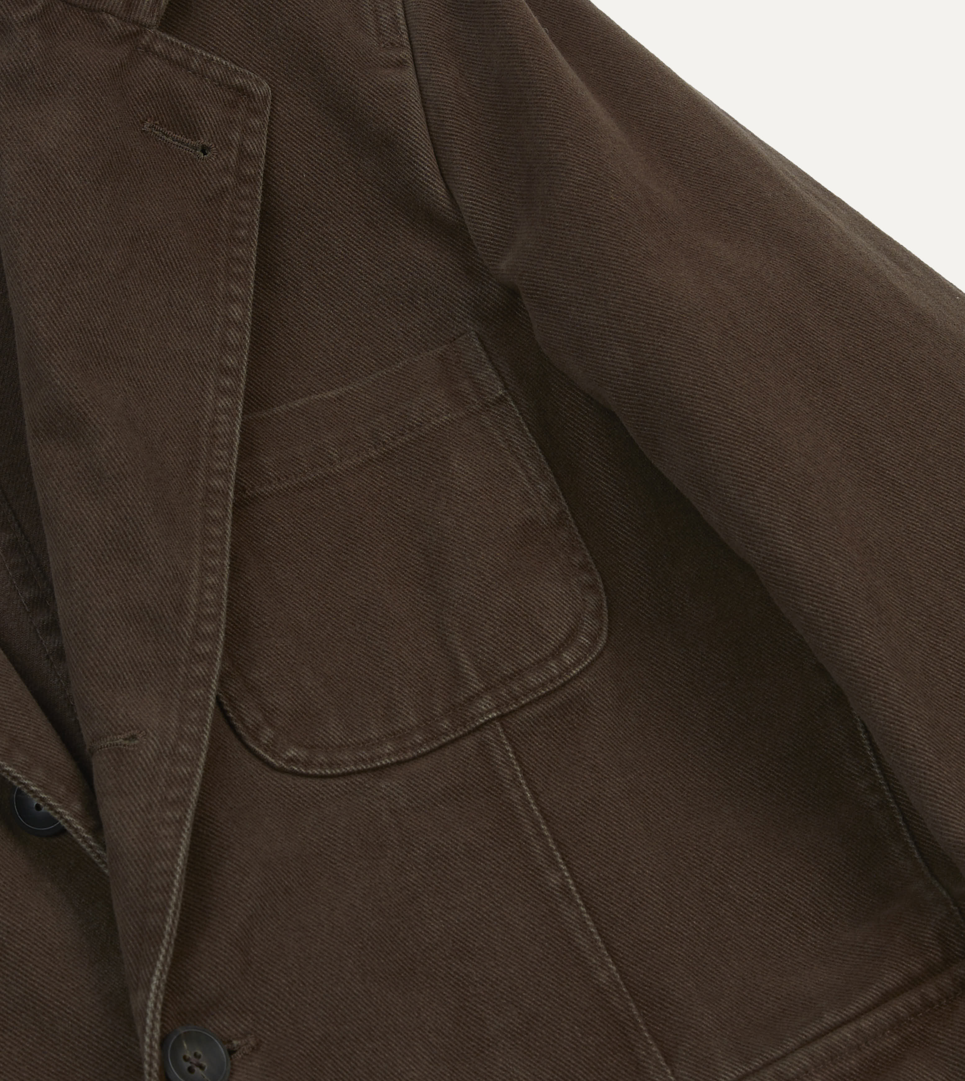 Cocoa Heavy Cotton Twill Games Blazer Mk. I - Image 4