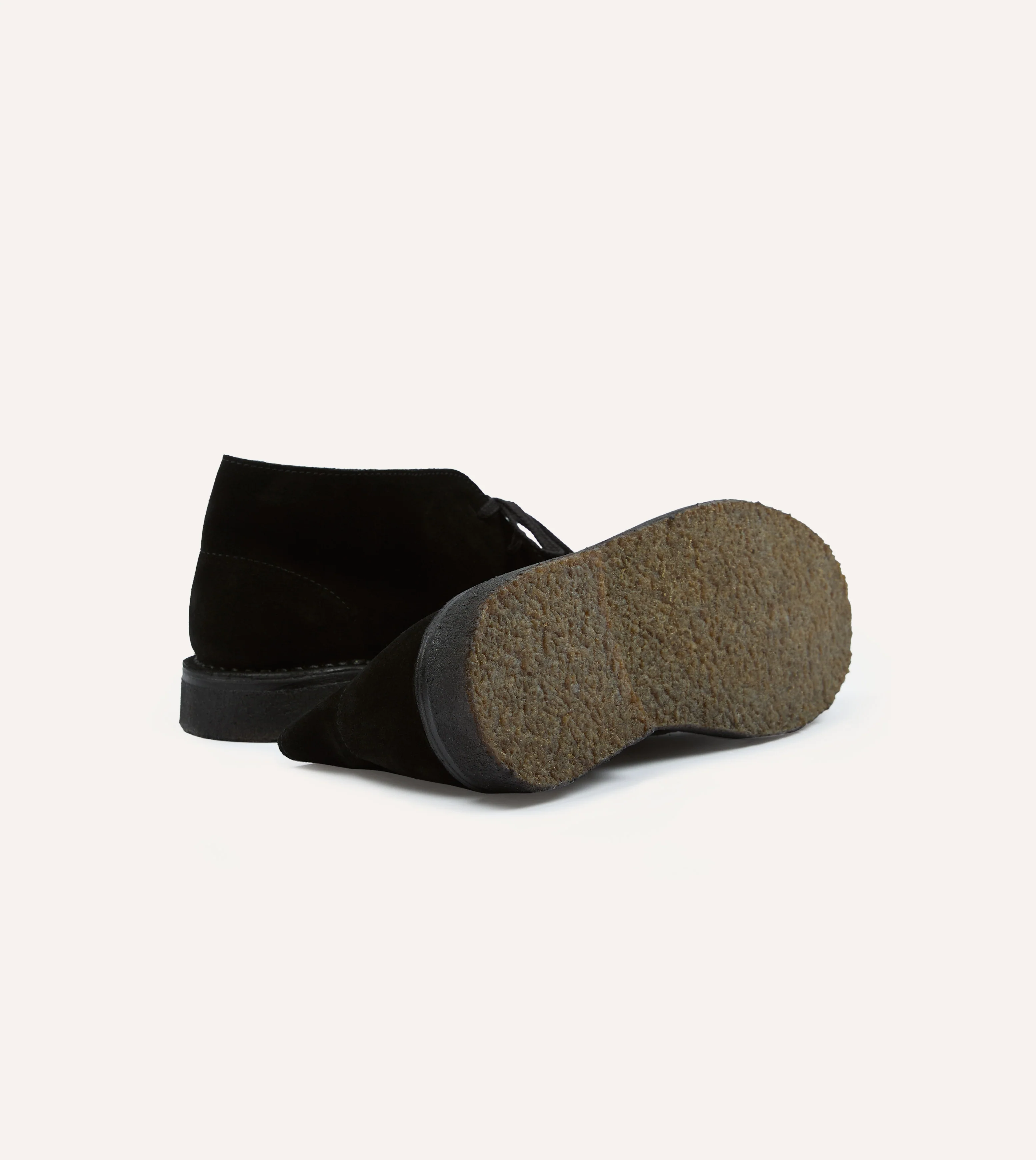 Drake's by A. Levine Clifford Desert Boot Black Suede - Image 2