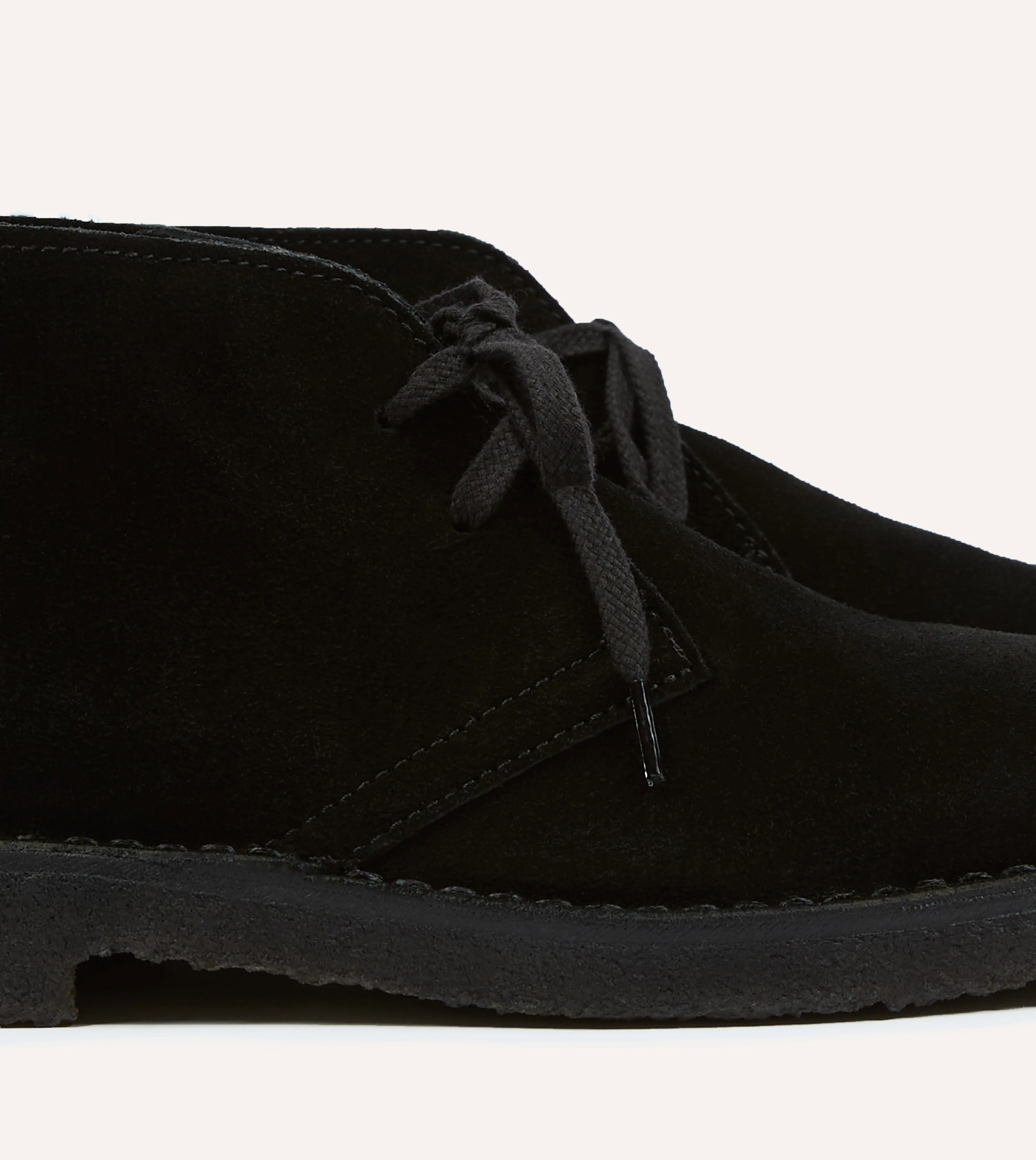 Drake's by A. Levine Clifford Desert Boot Black Suede - Image 3