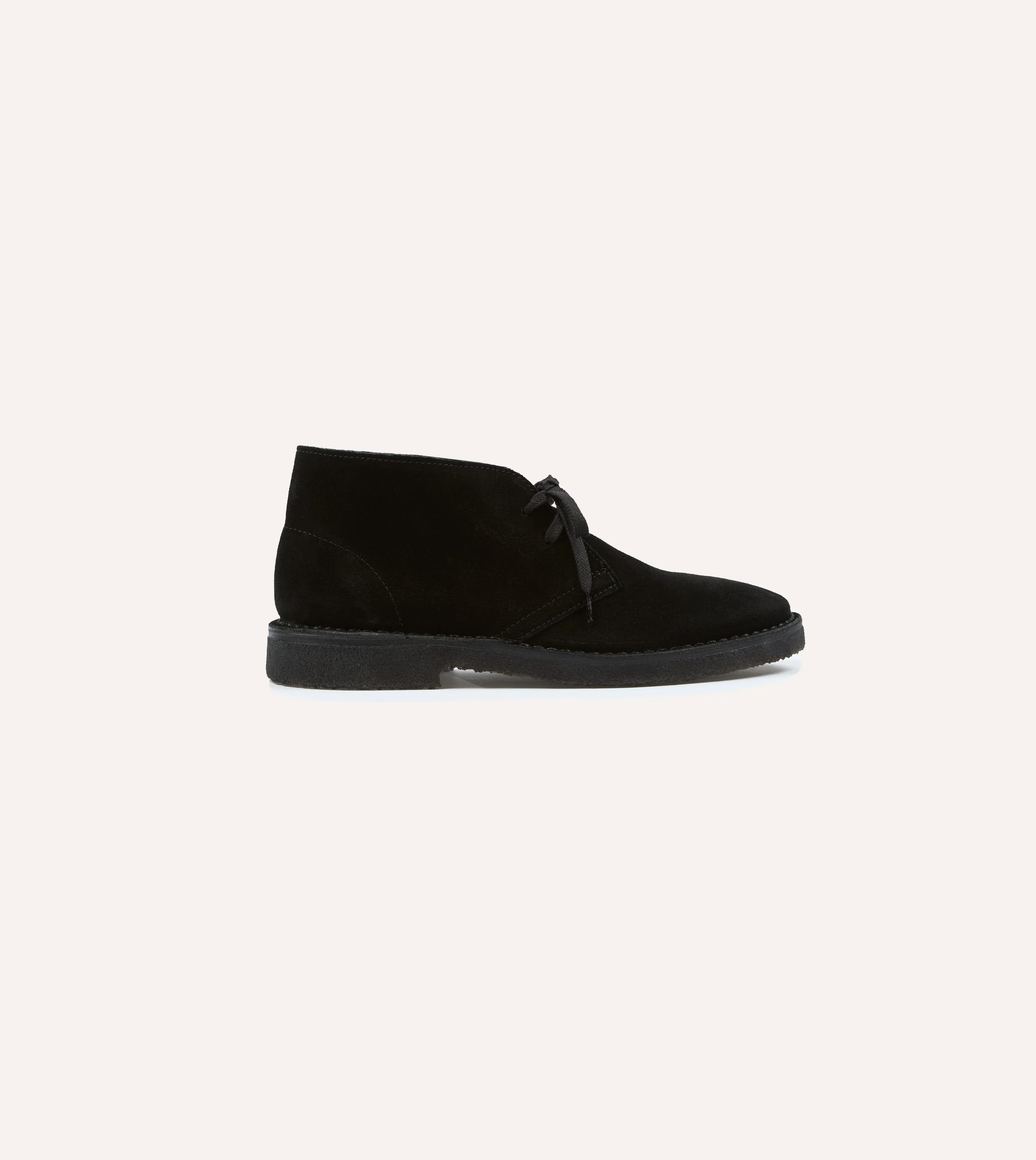 Drake's by A. Levine Clifford Desert Boot Black Suede - Image 6