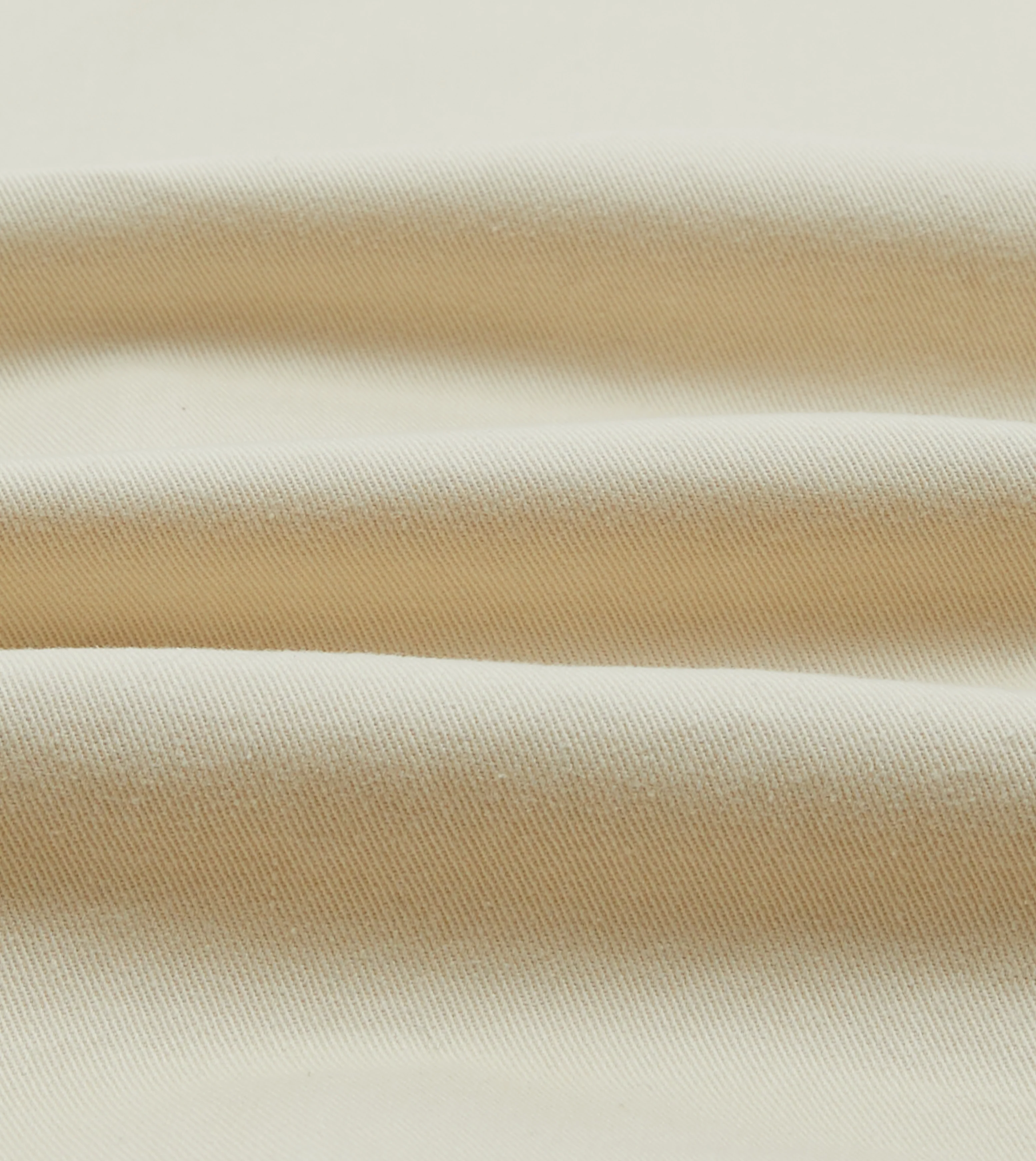 Ecru Cotton Double-Breasted Chore Coat - Image 2