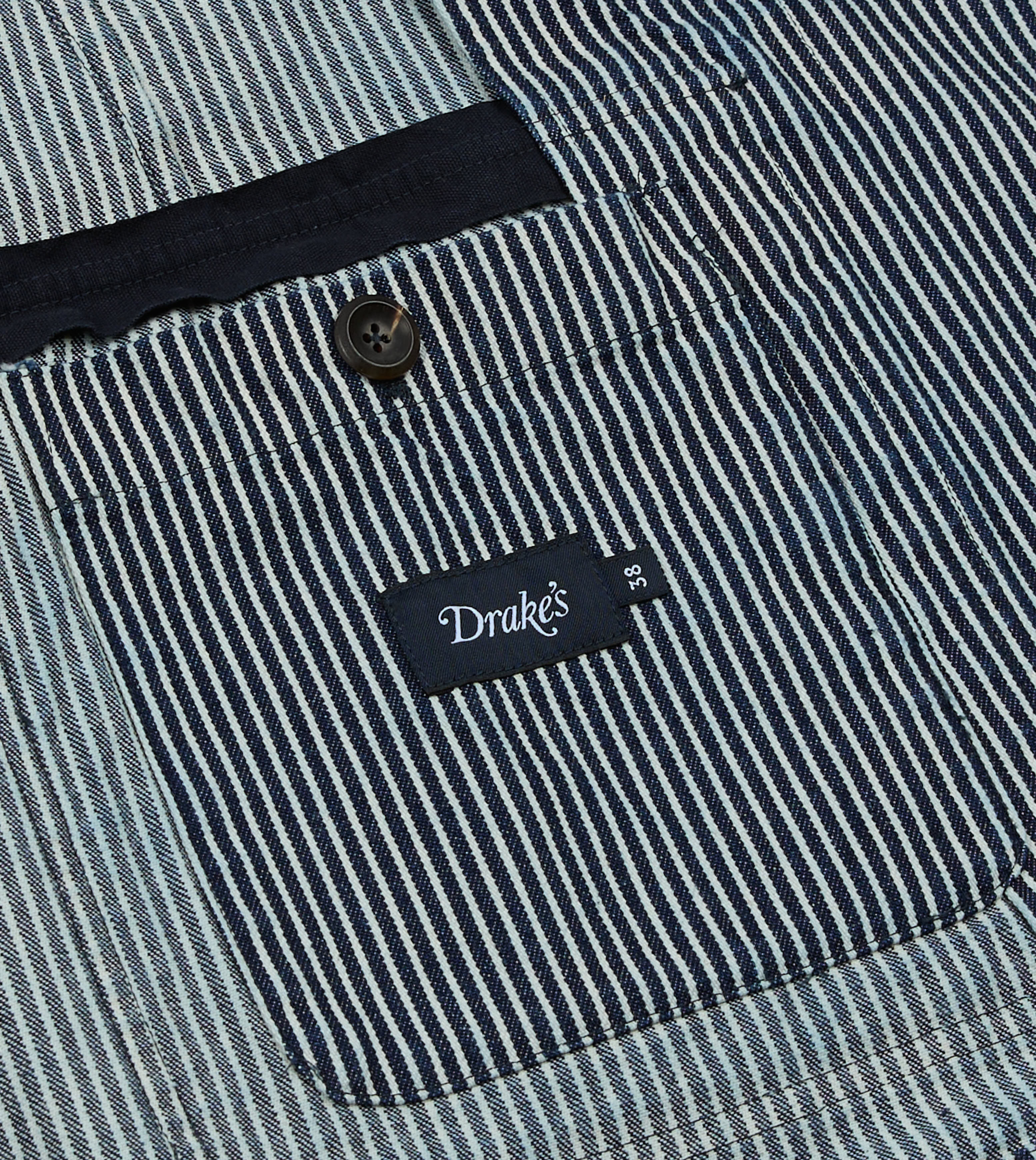 Indigo Hickory Stripe Games Blazer Mk. IV - Image 8