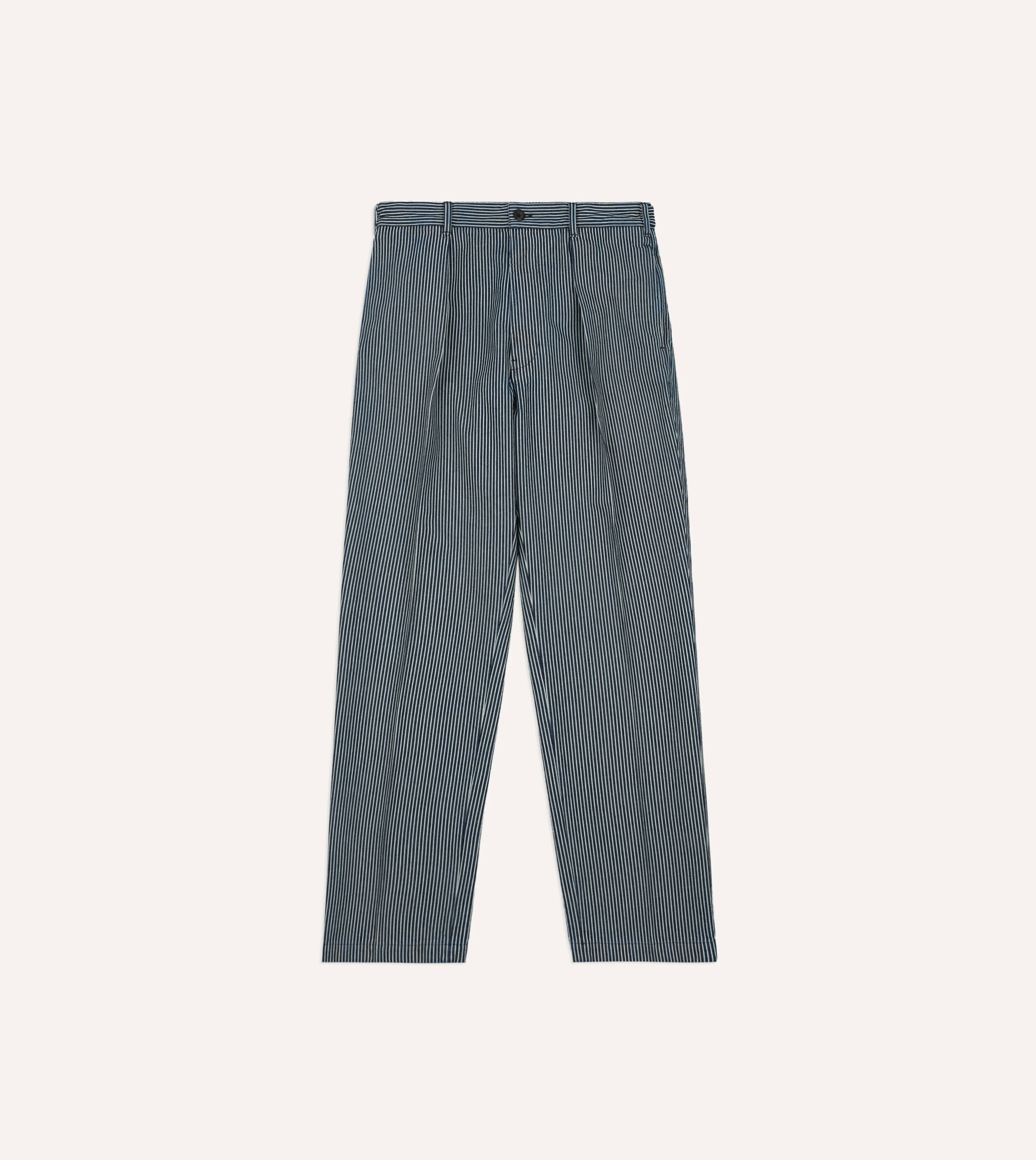 Indigo Hickory Stripe Games Trouser - Image 4