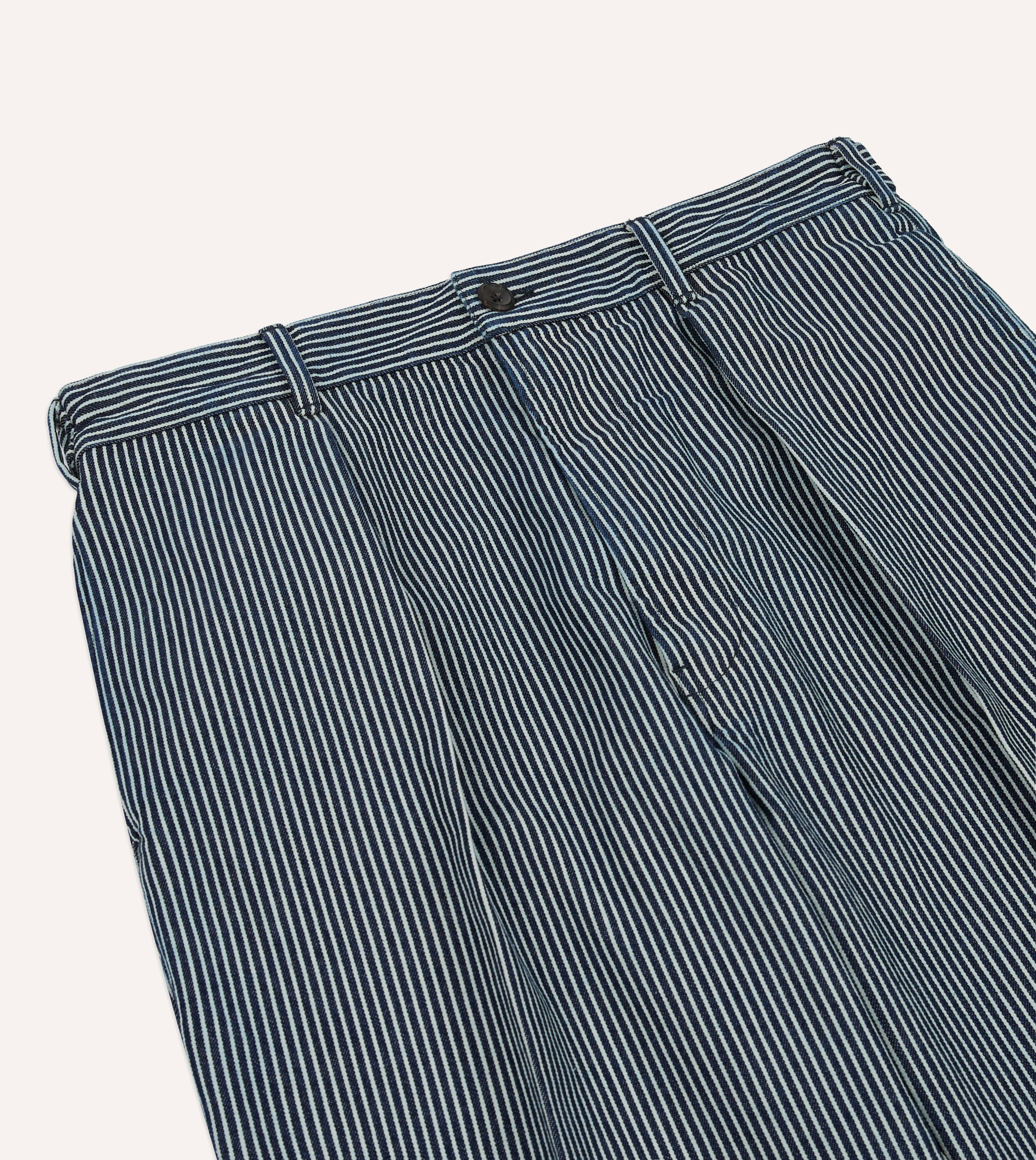 Indigo Hickory Stripe Games Trouser - Image 5