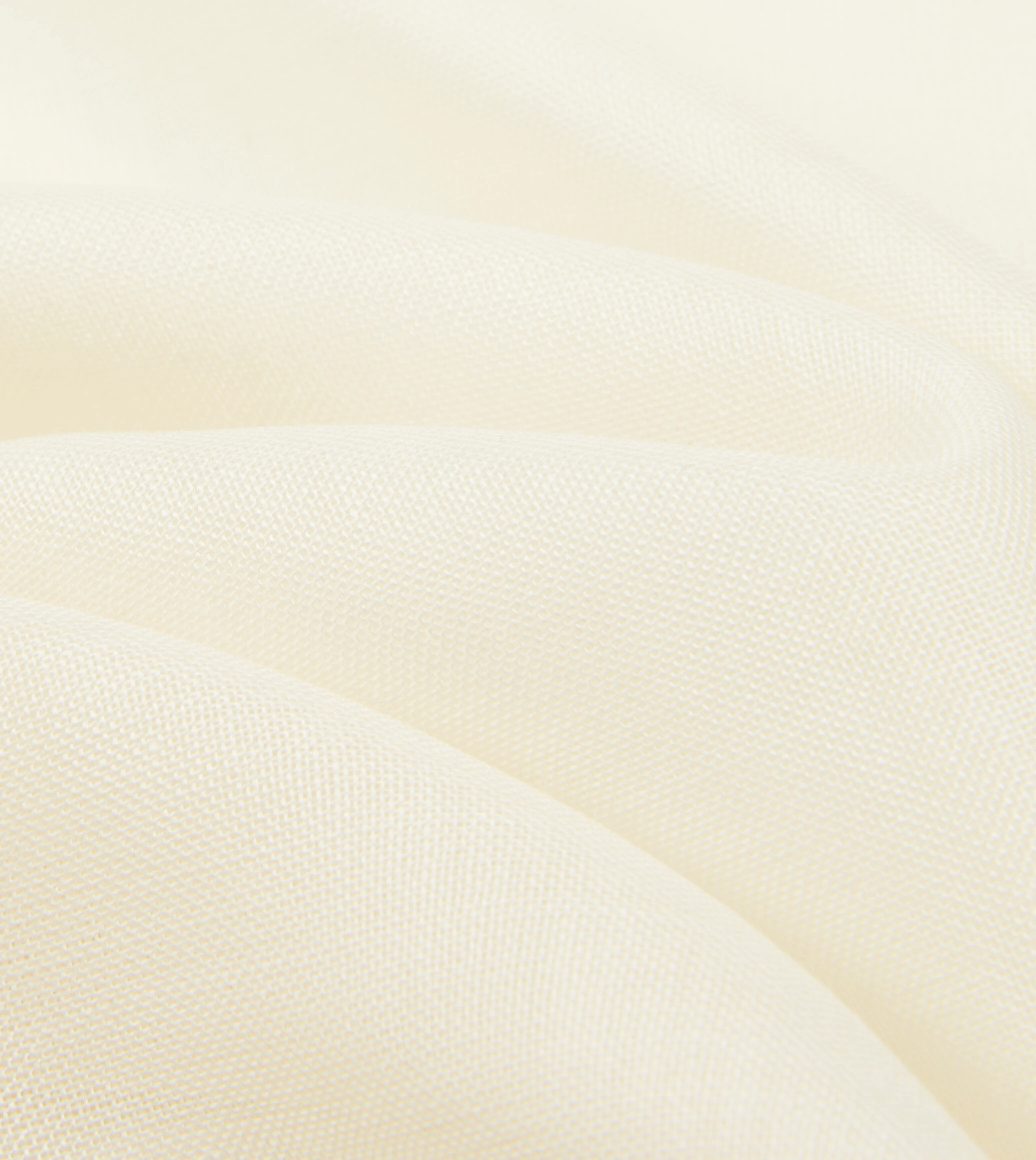 Ivory and Burgundy Shoestring Border Silk Pocket Square - Image 2