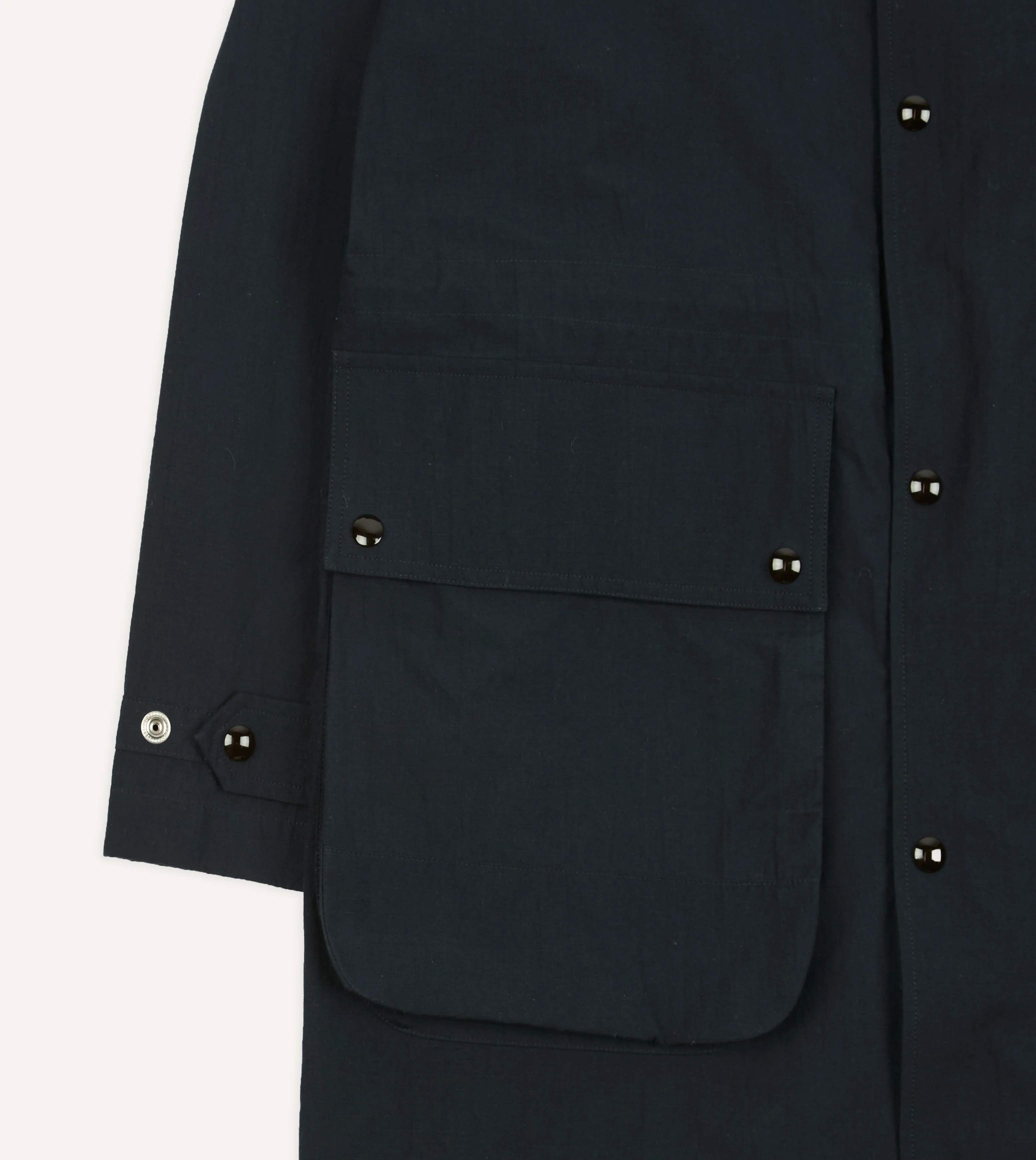 Navy Ripstop Cotton D-77 Parka - Image 10