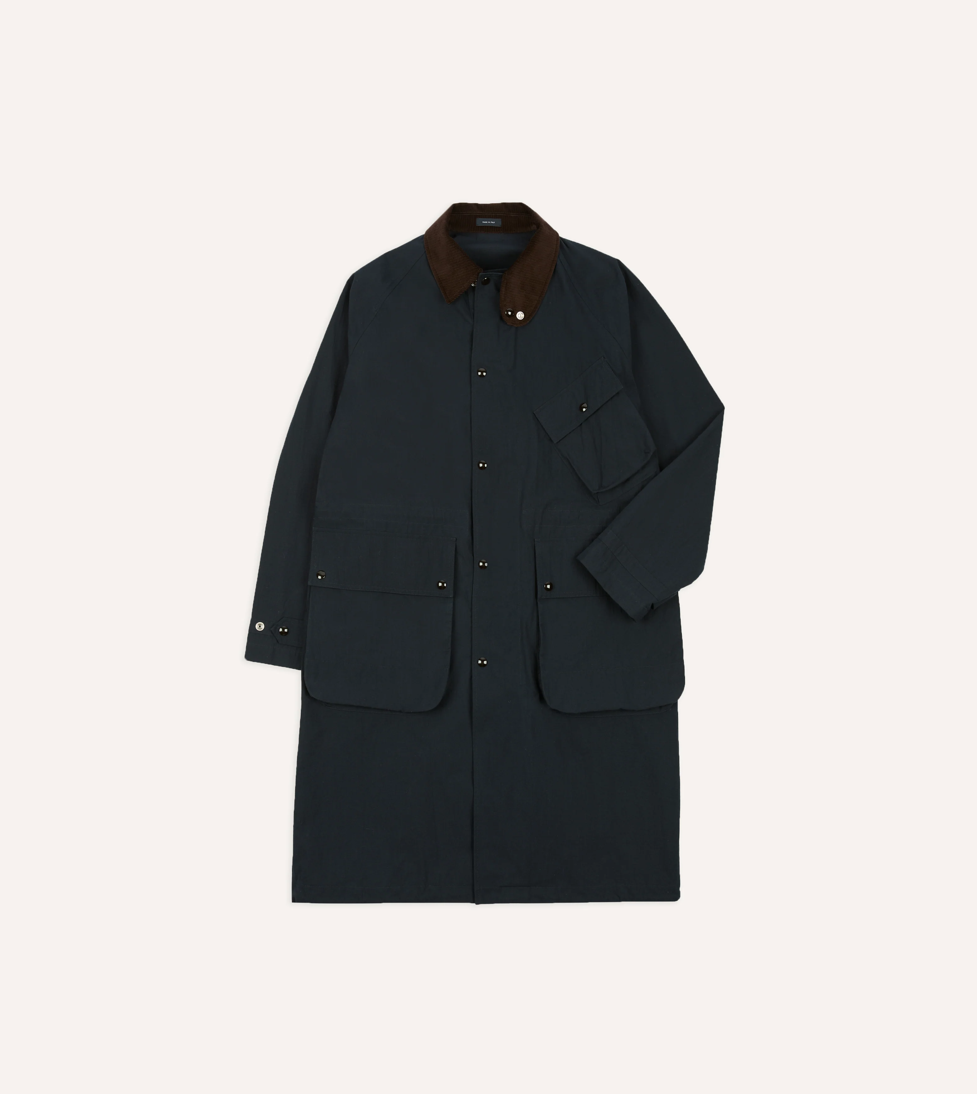 Navy Ripstop Cotton D-77 Parka - Image 3