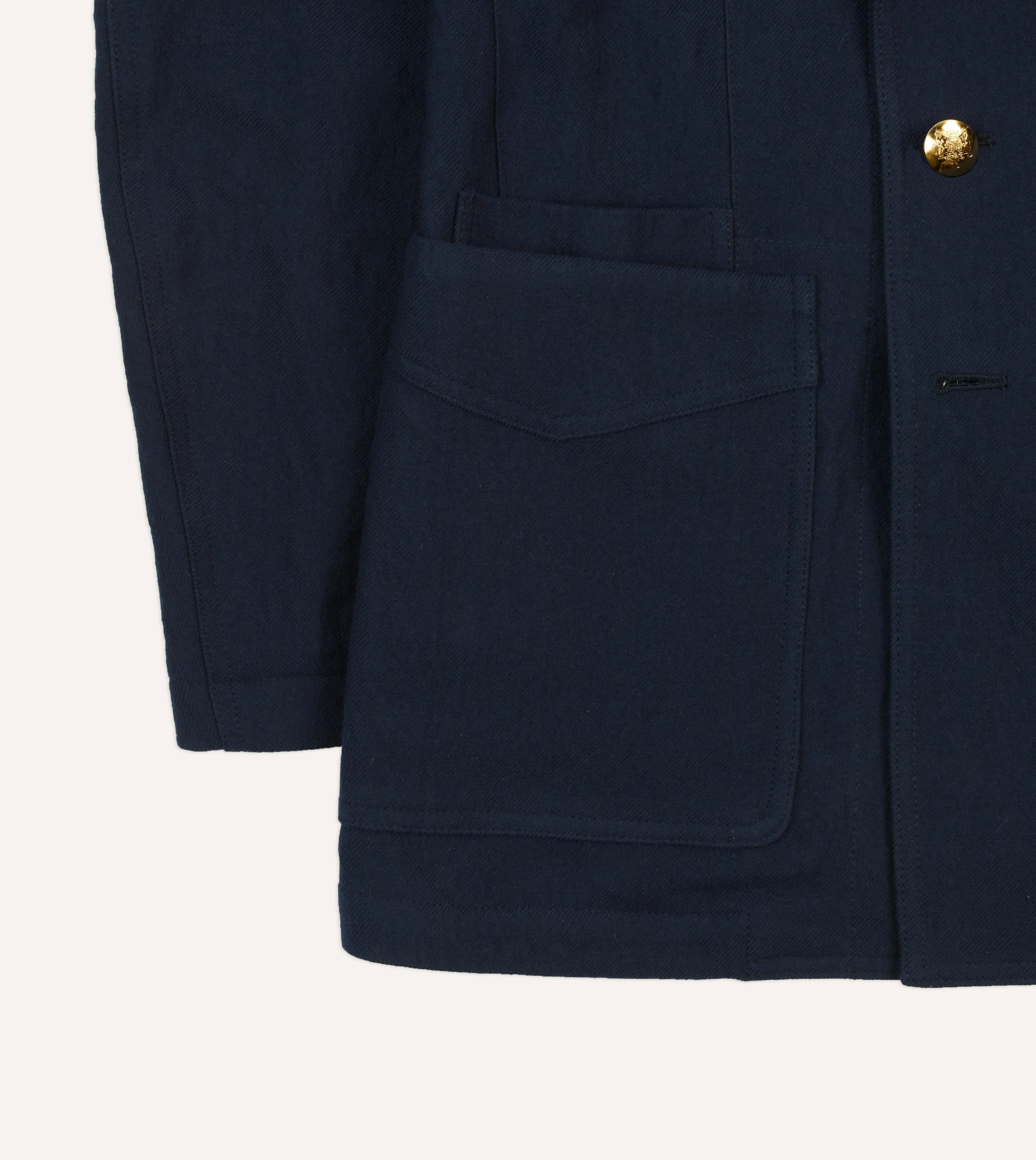 Navy Wool-Cotton Games Blazer Mk. III - Image 7