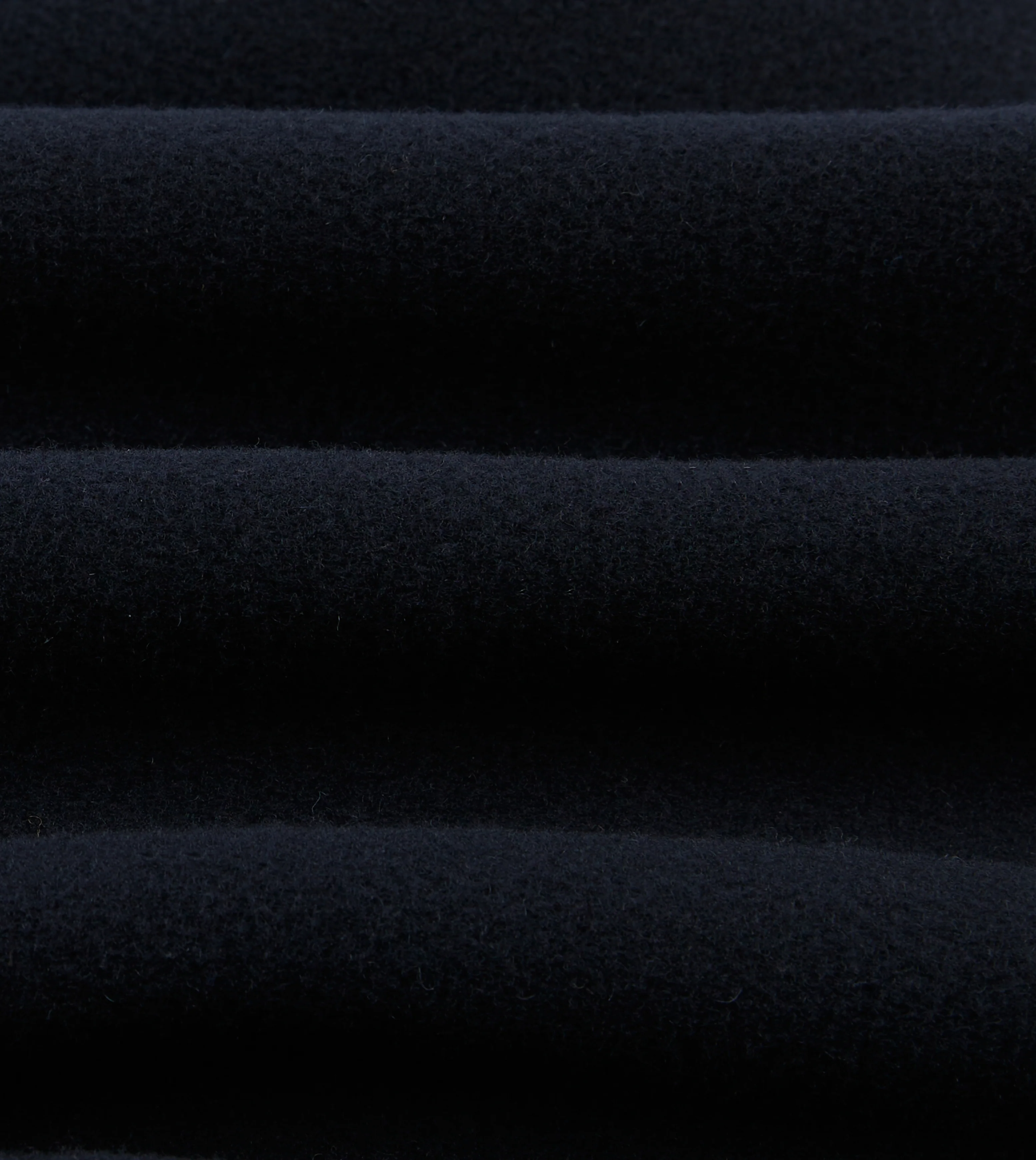 Navy Wool Double-Breasted Peacoat - Image 2