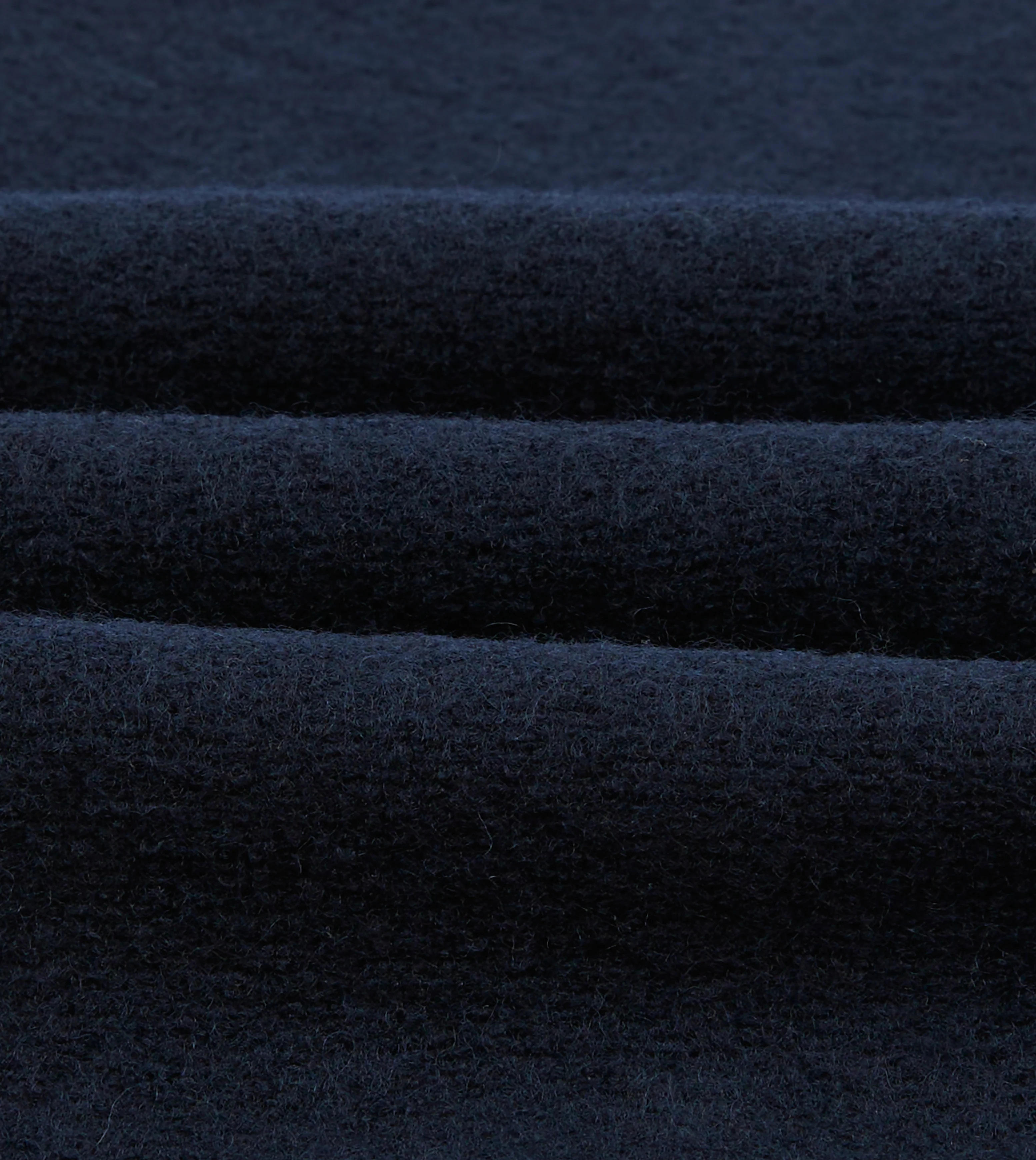 Navy Wool Three-Pocket Chore Jacket - Image 2