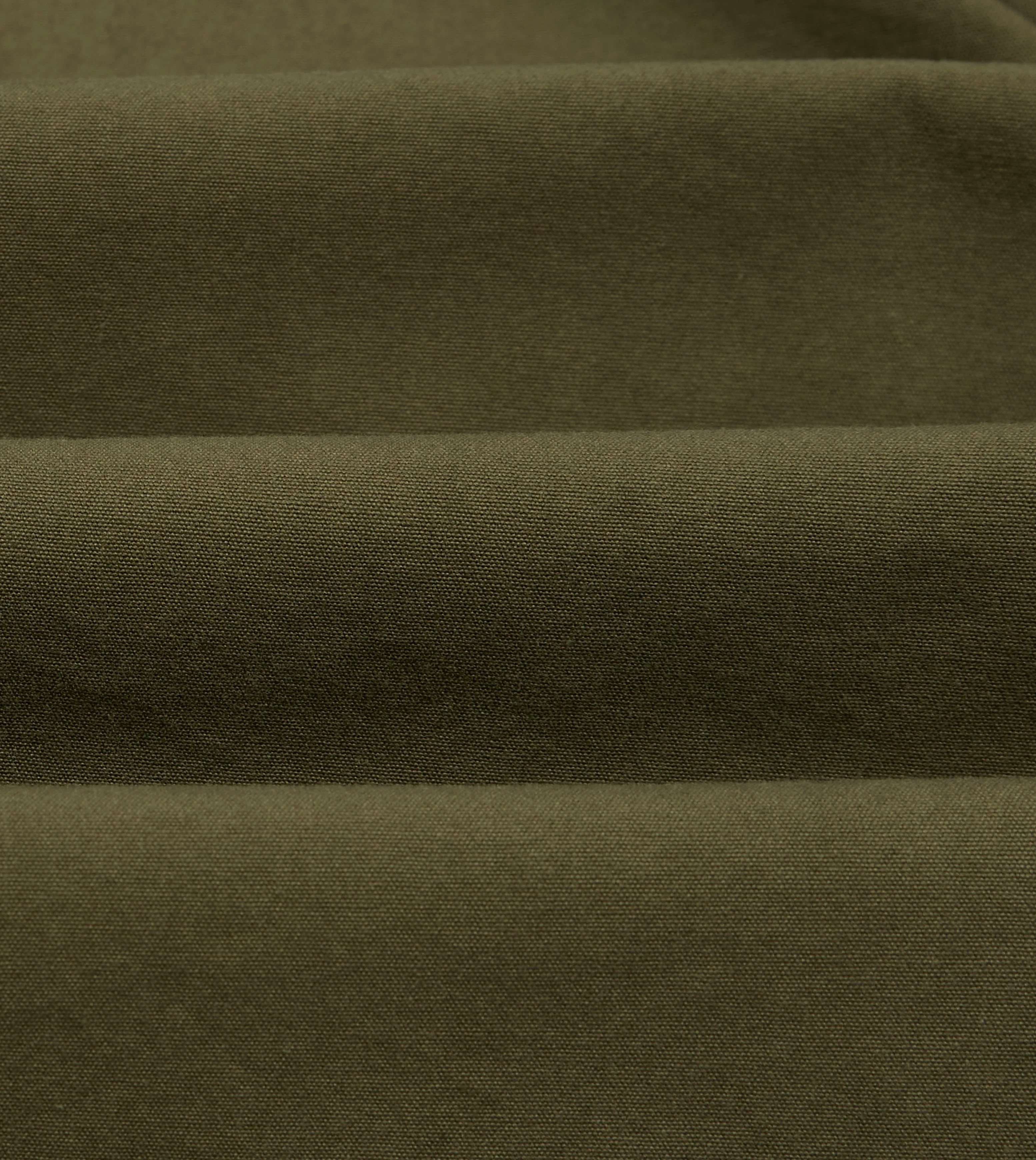 Olive and Navy Reversible Cotton Blouson Jacket - Image 4