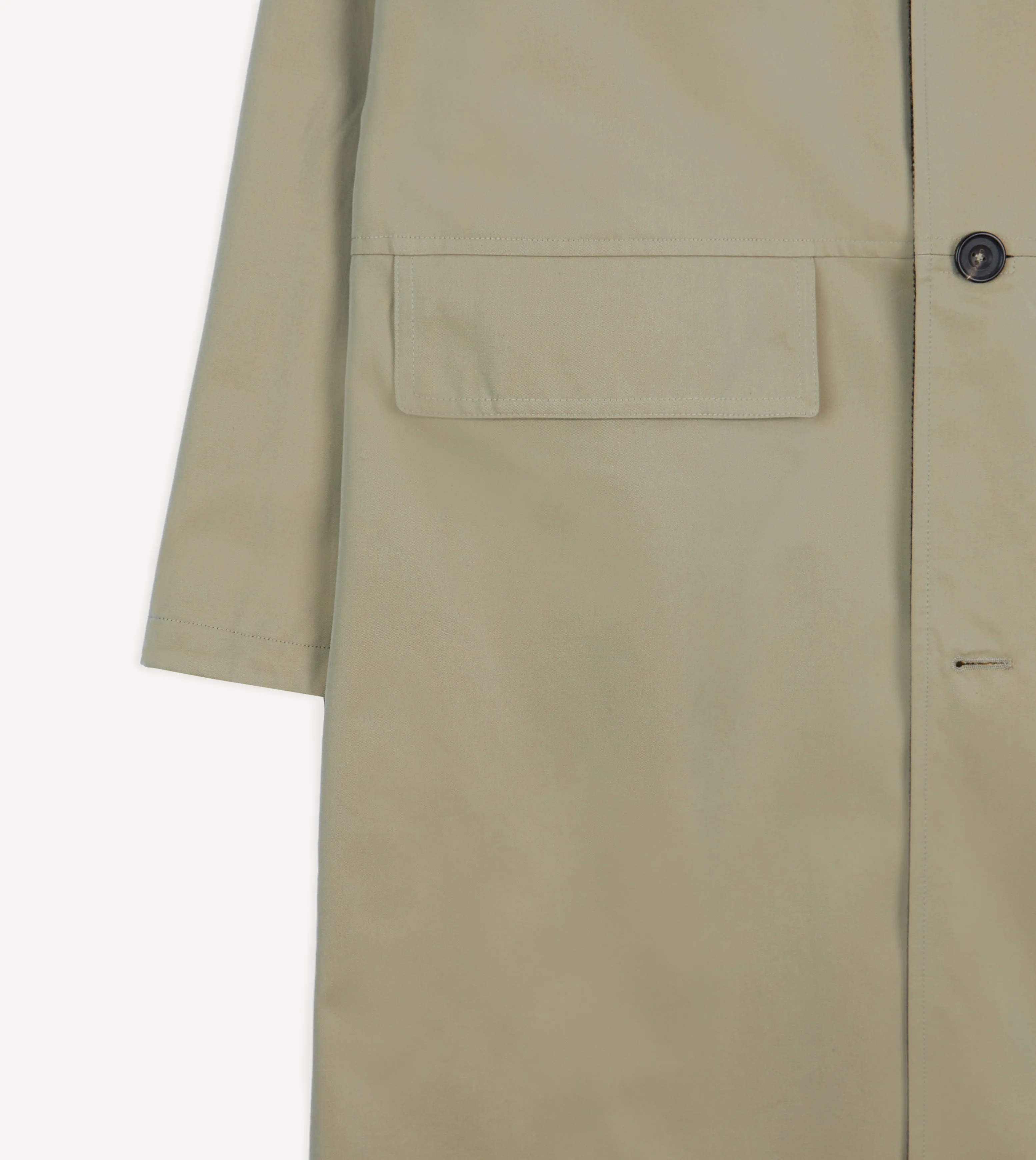 Reversible Cotton–Tweed Raglan Mac - Image 6