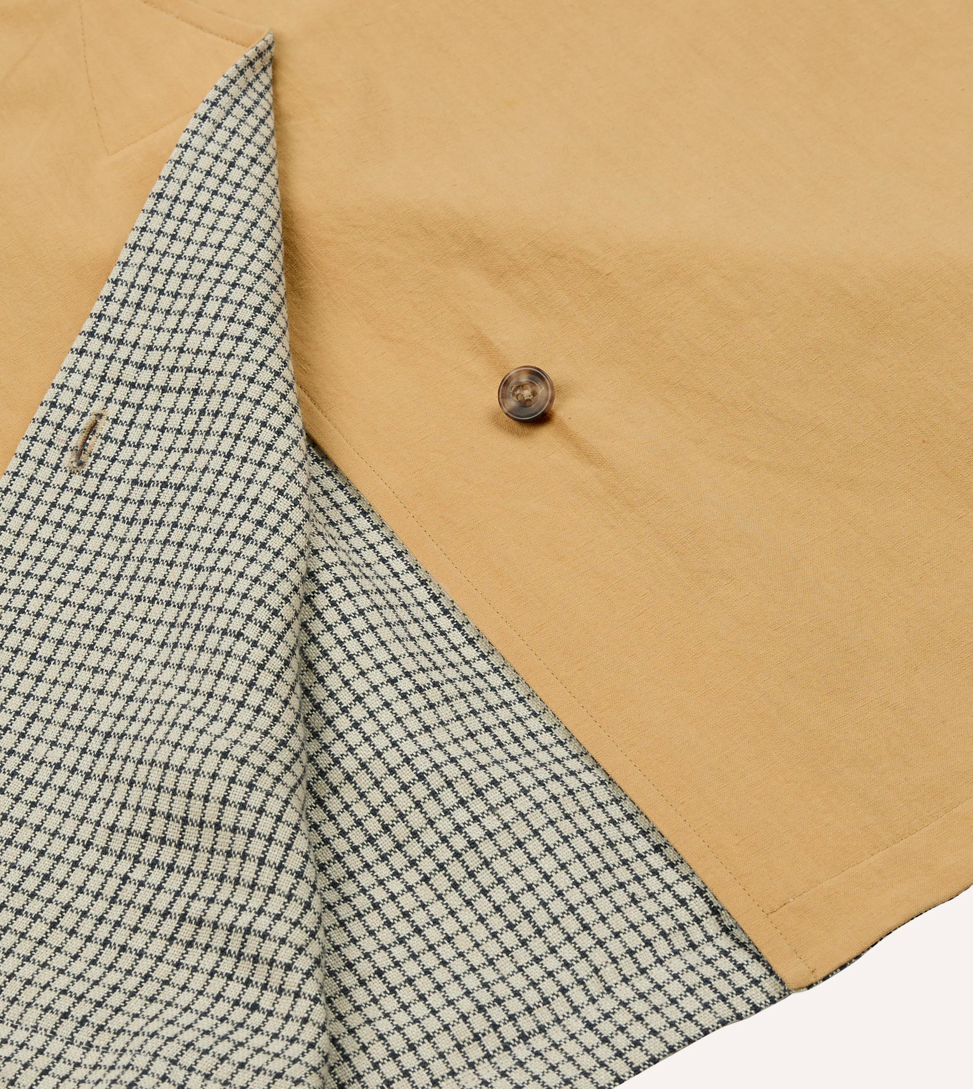 Reversible Linen–Cotton Raglan Mac - Image 11