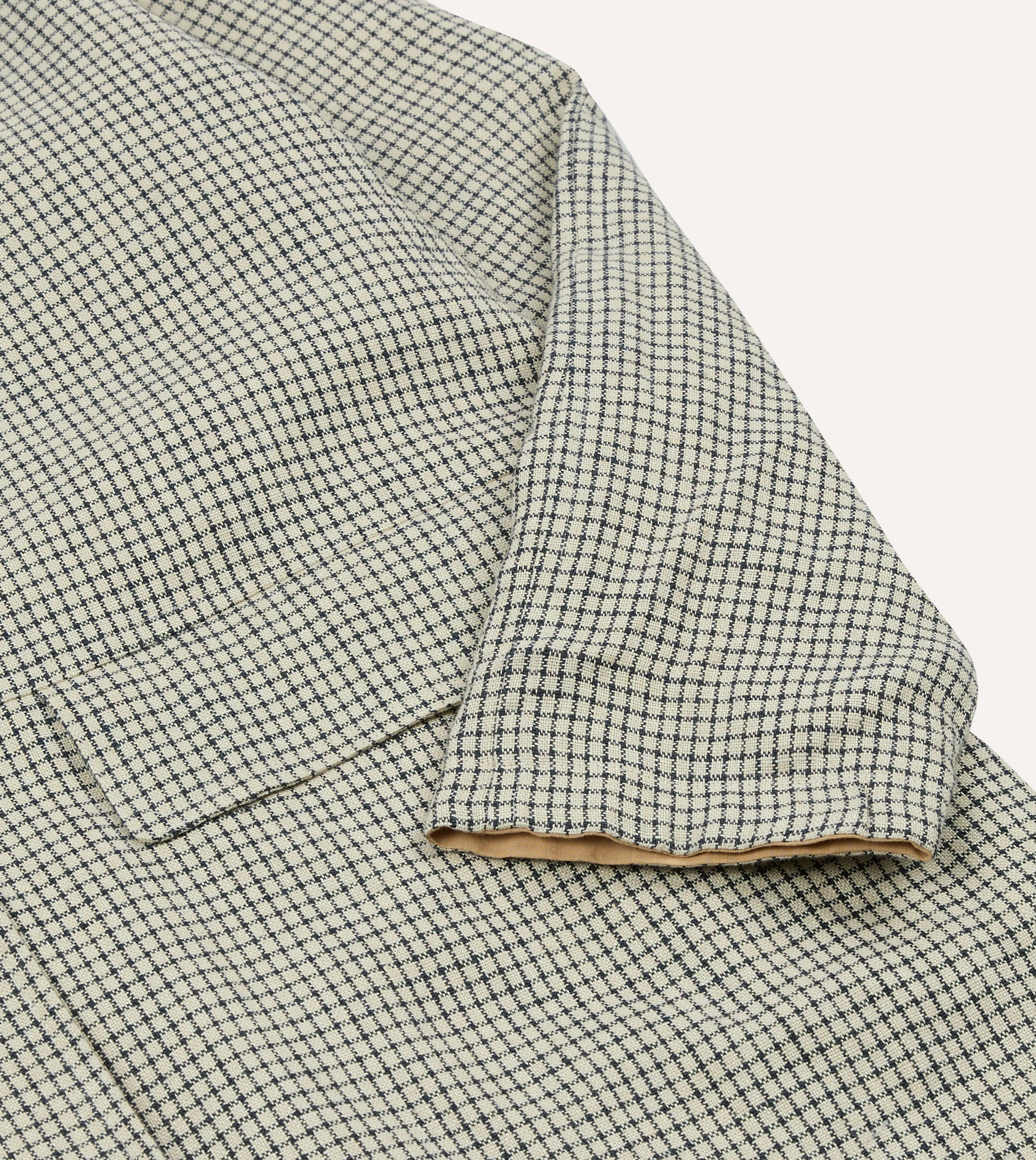 Reversible Linen–Cotton Raglan Mac - Image 15