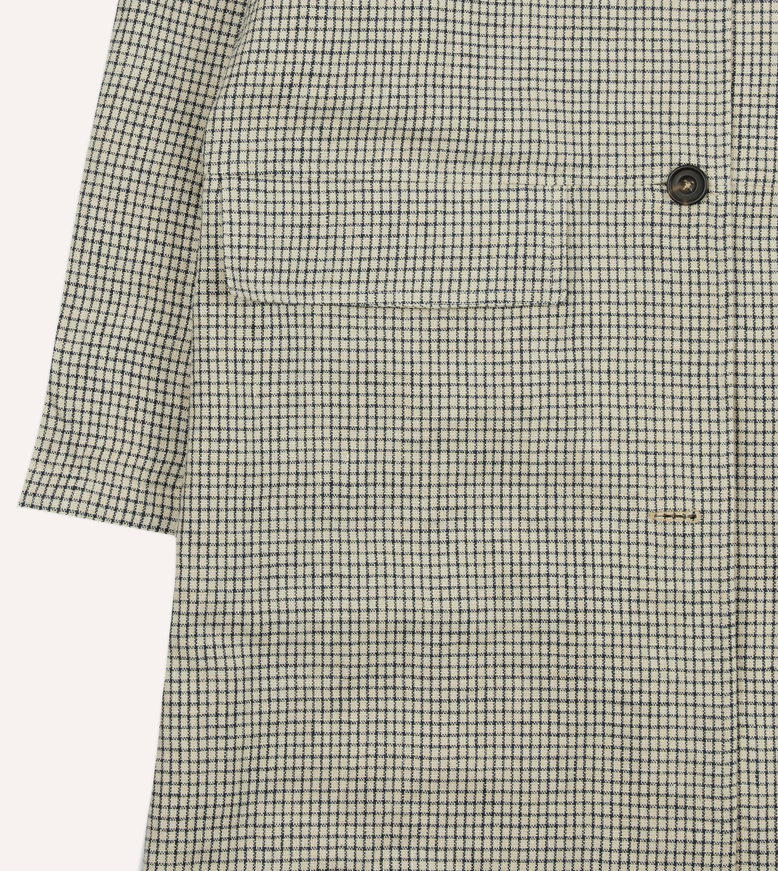 Reversible Linen–Cotton Raglan Mac - Image 16