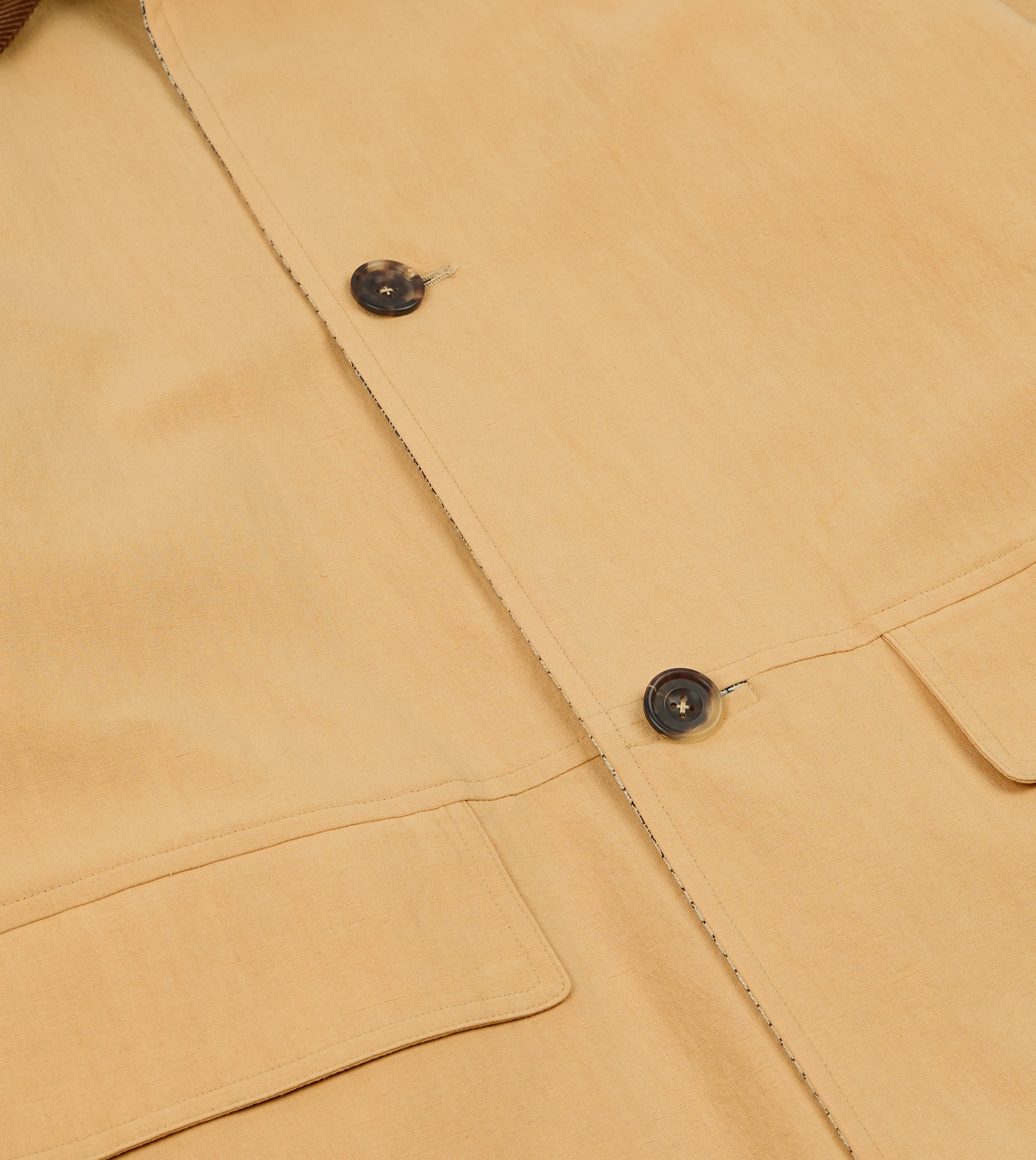 Reversible Linen–Cotton Raglan Mac - Image 7
