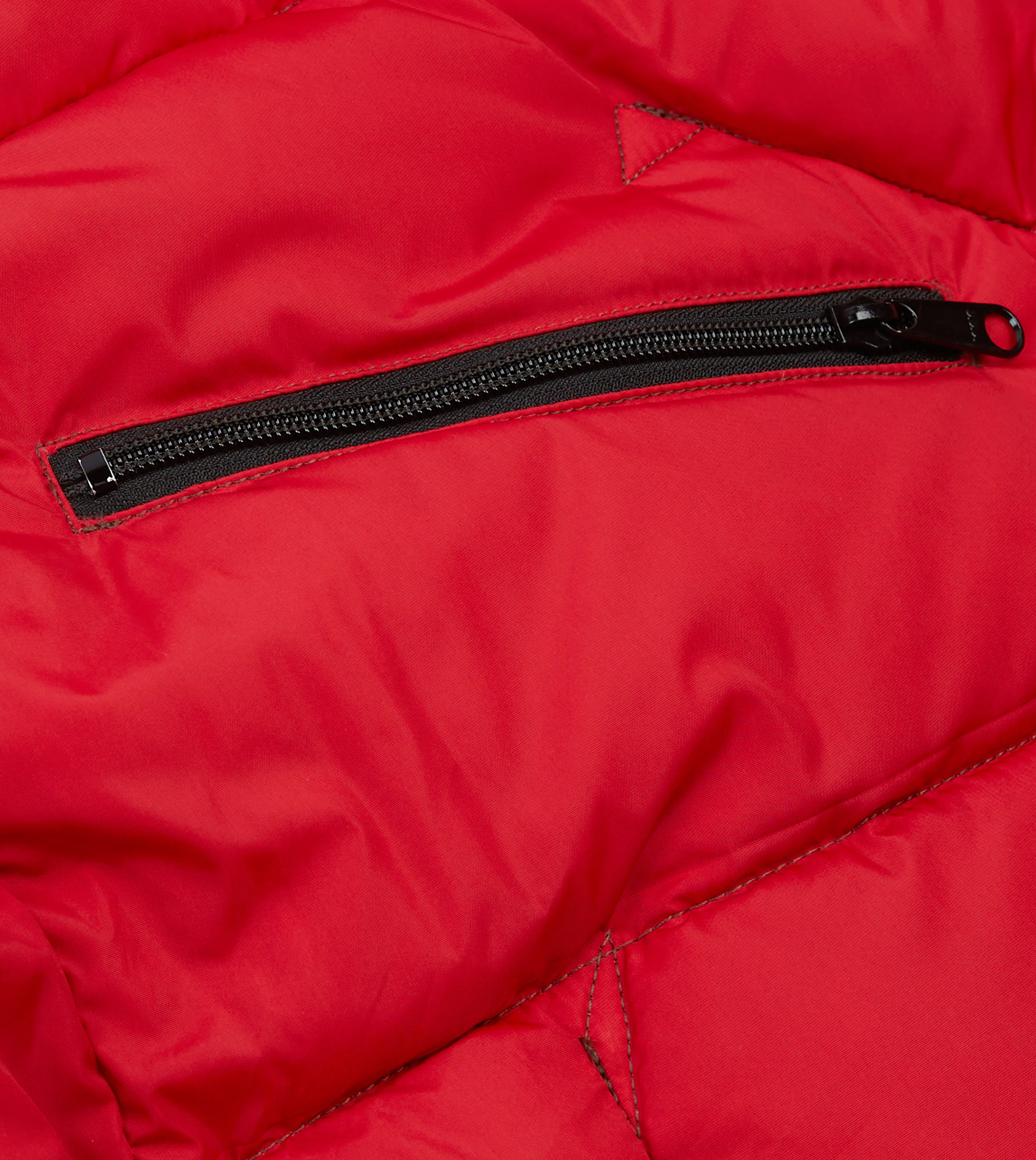 Rocky Mountain Featherbed for Drake's Tan Cotton Duck Canvas Christy Down Jacket - Image 7