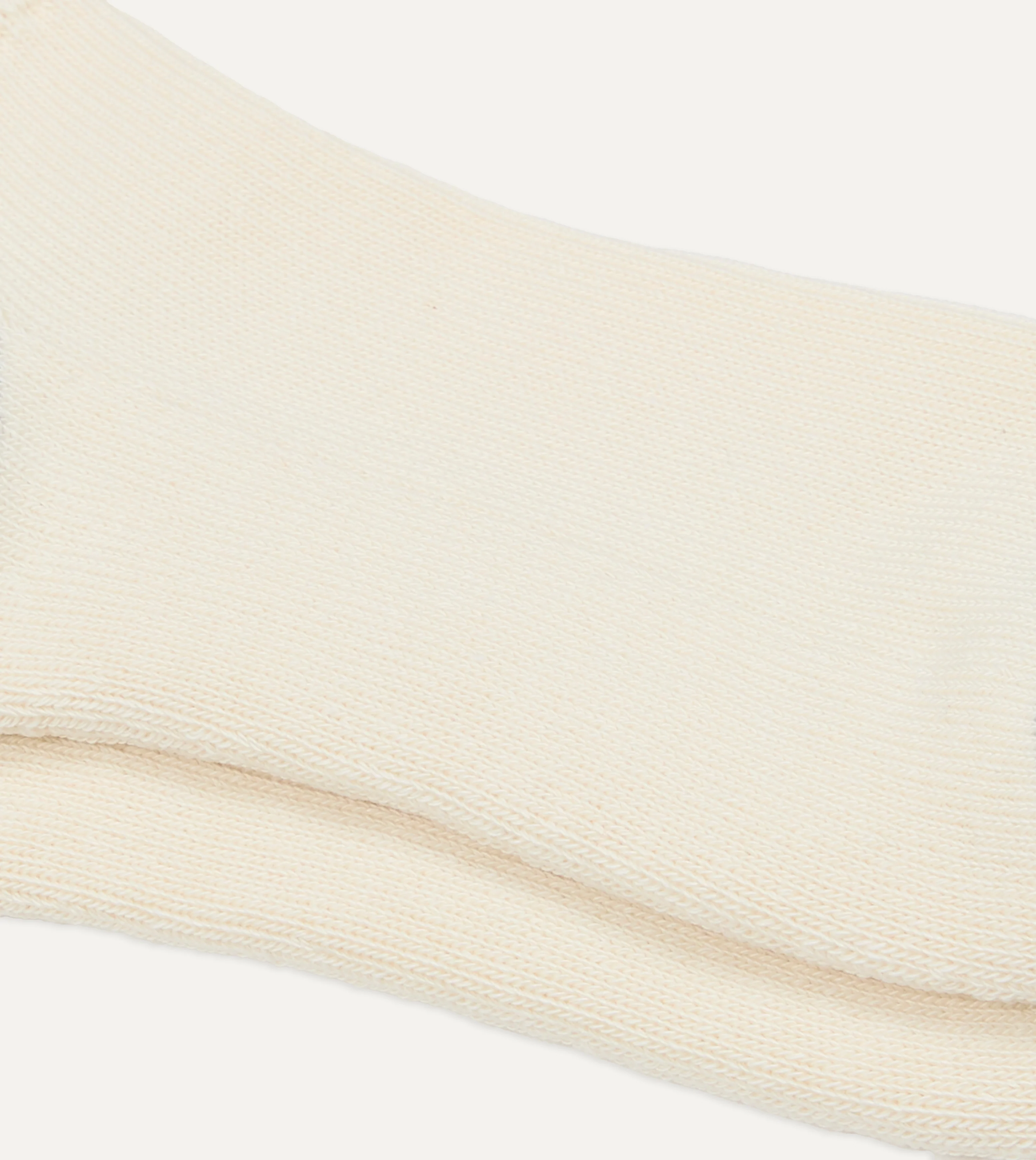 RoToTo Red and Blue Cotton Crew Socks - Image 2