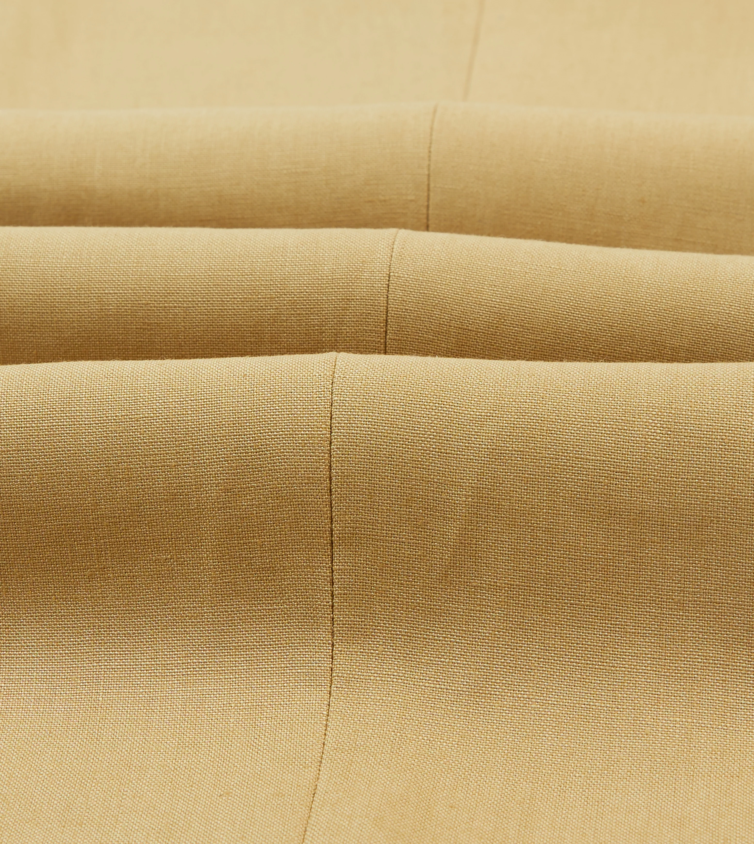Sand Irish Linen Single Pleat Trouser - Image 2