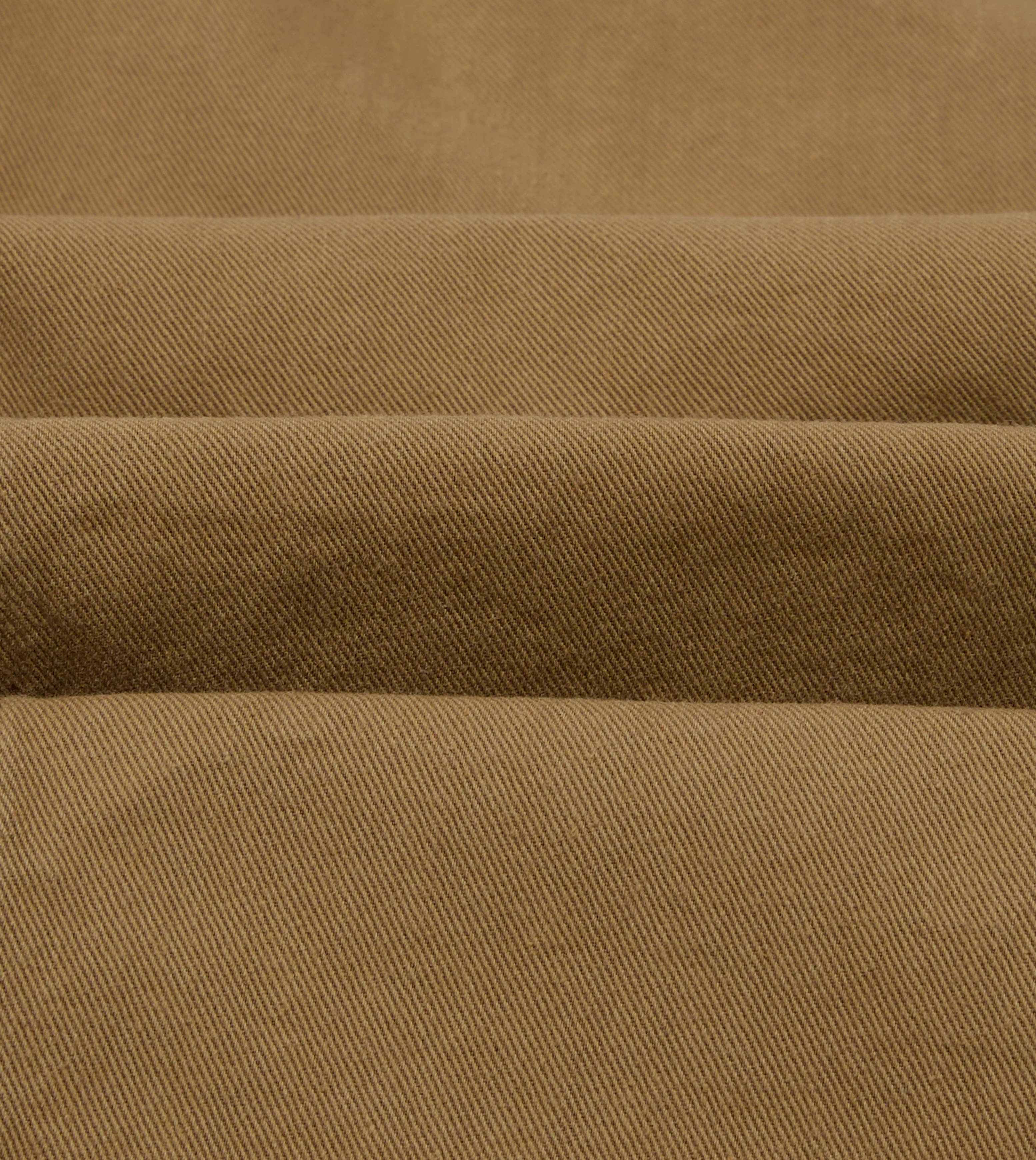 Tan Cotton Twill Fatigue Trouser - Image 2