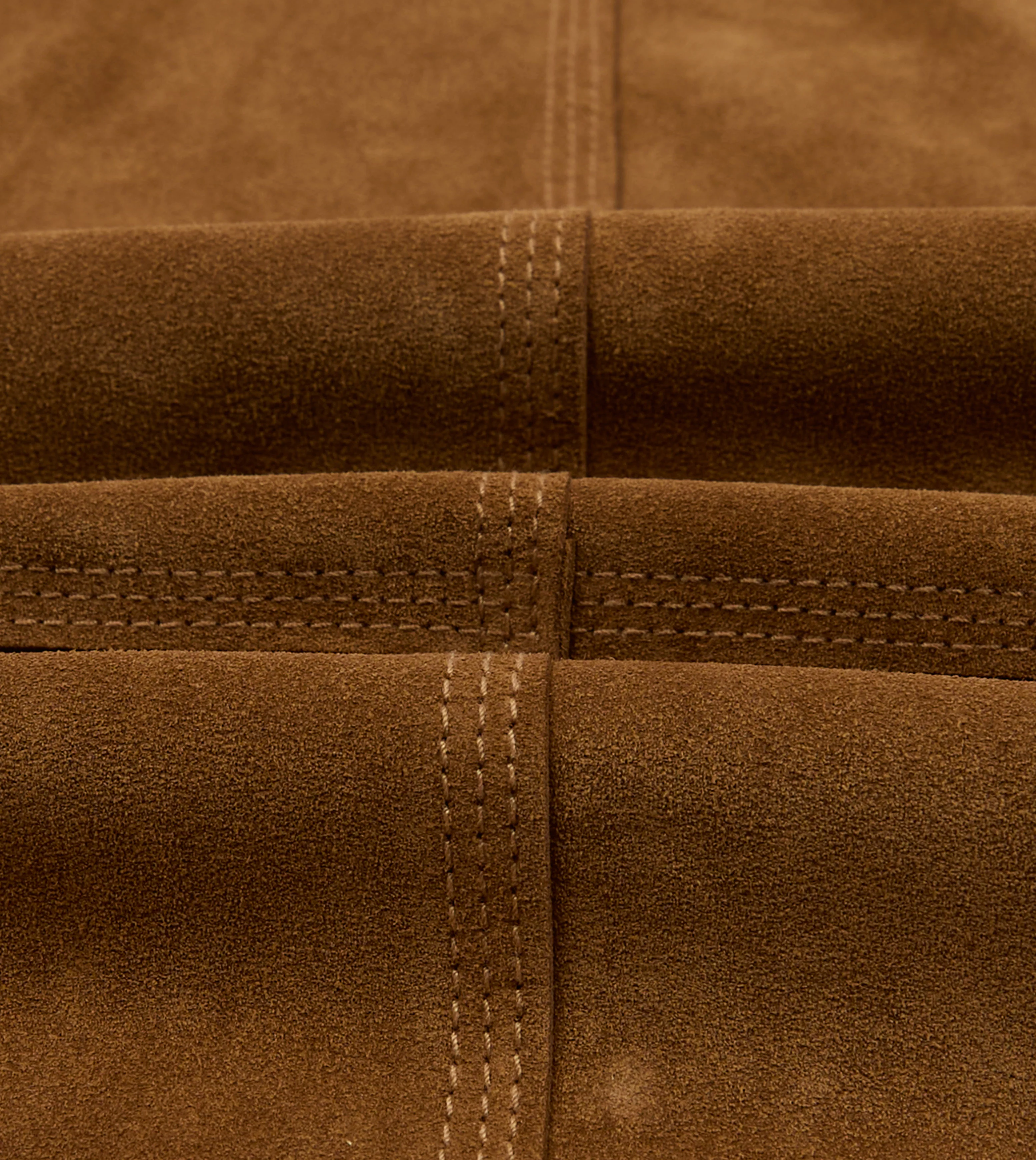 Tobacco Suede Welder Jacket - Image 2