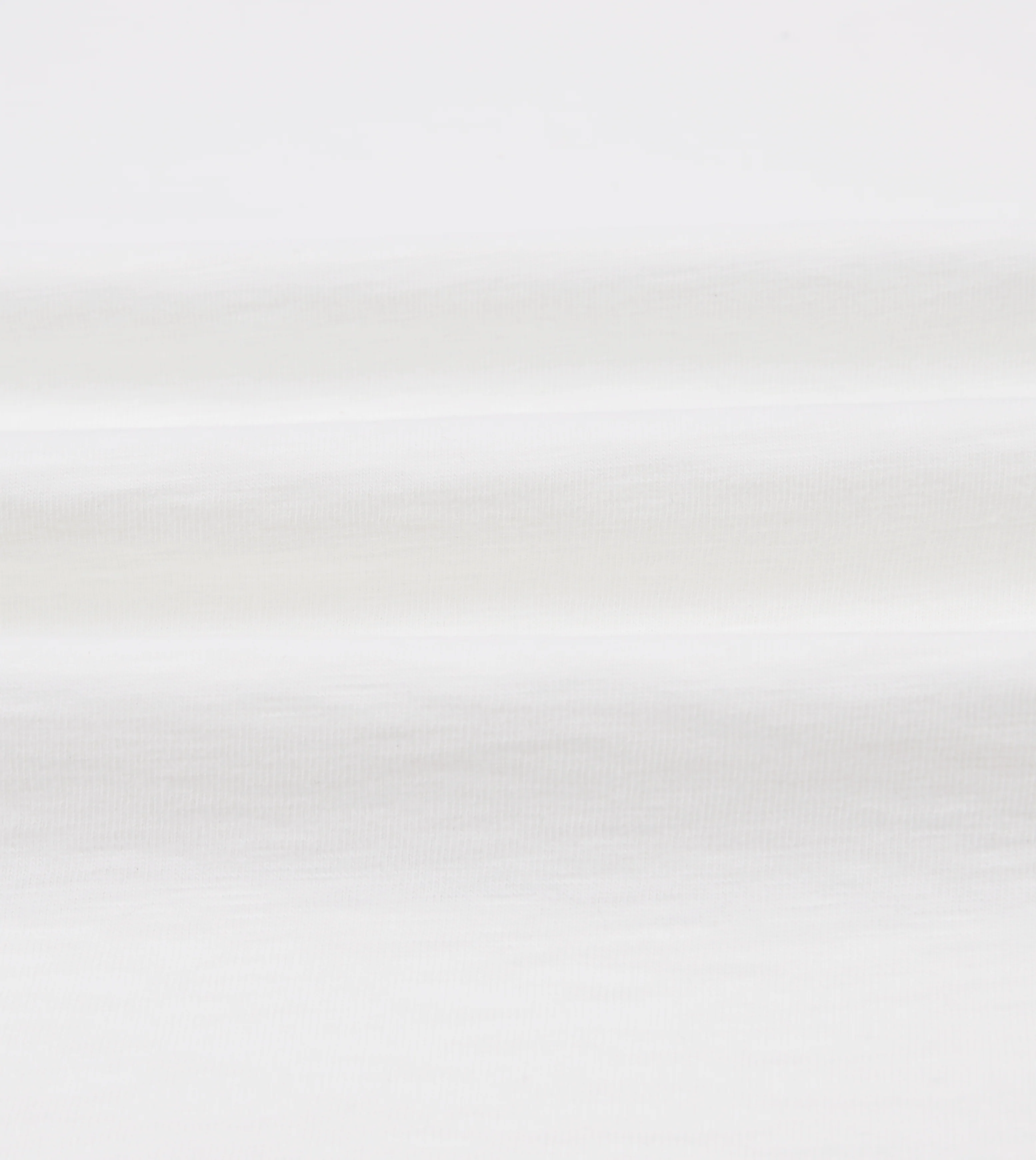 White Flamé Cotton Crew Neck Hiking T-Shirt - Image 2