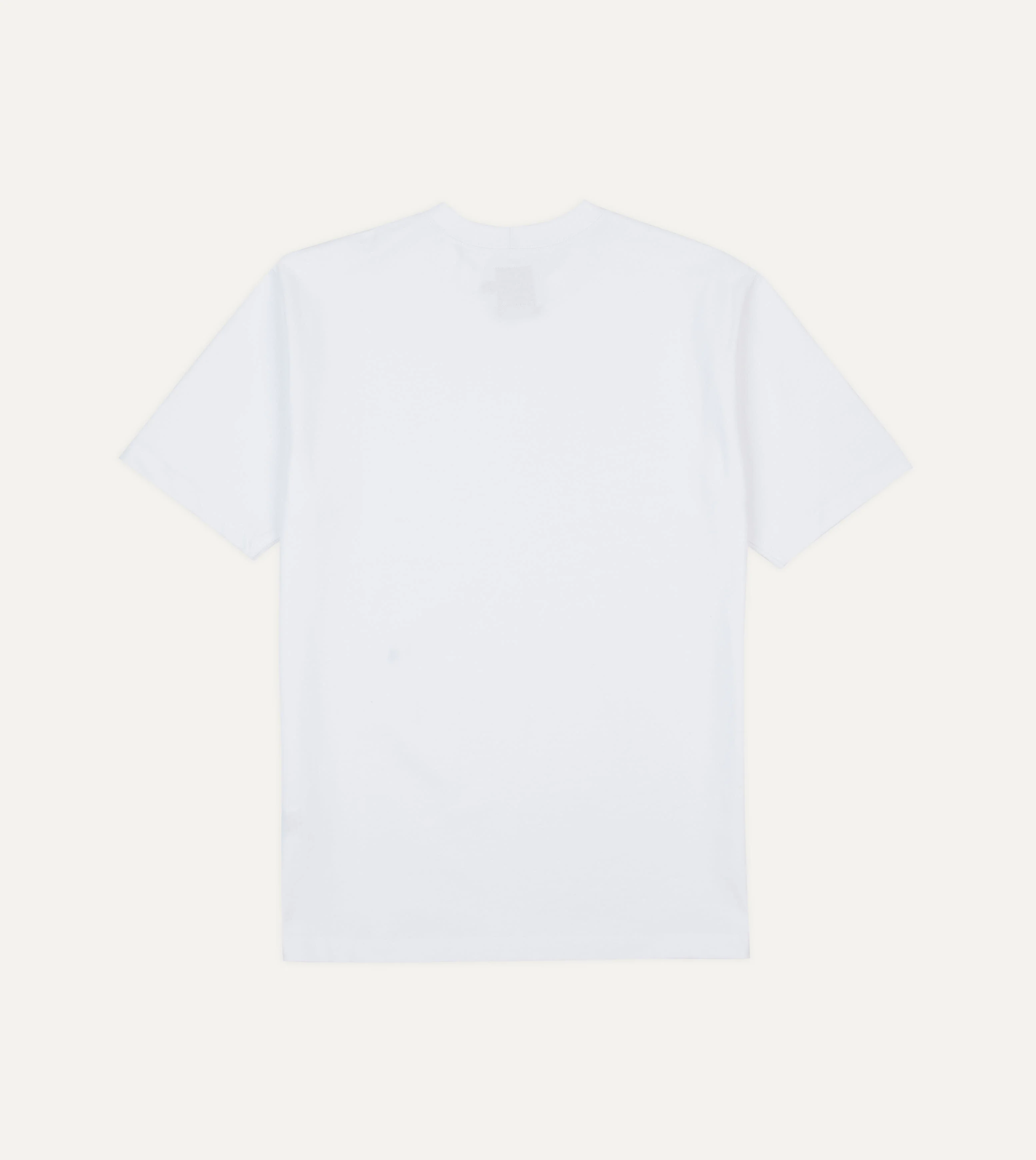 White Horseshoe Embroidered Crew Neck Hiking T-Shirt - Image 5